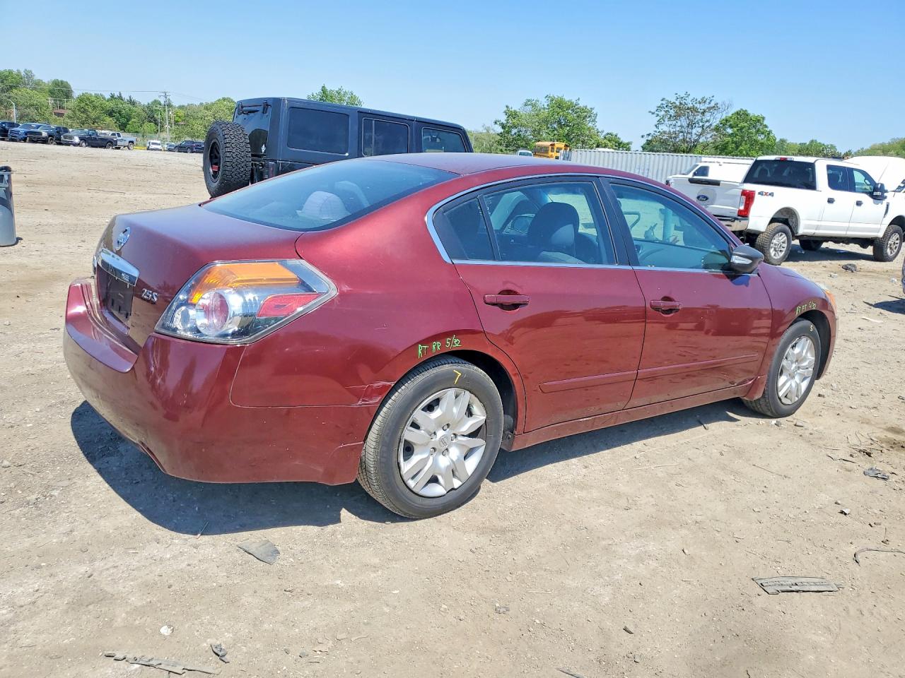 2012 Nissan Altima 2.5 Burgundy vin: 1N4AL2AP9CC178212