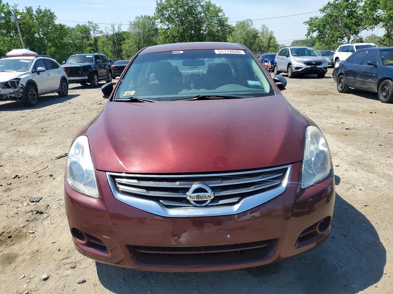 2012 Nissan Altima 2.5 Burgundy vin: 1N4AL2AP9CC178212