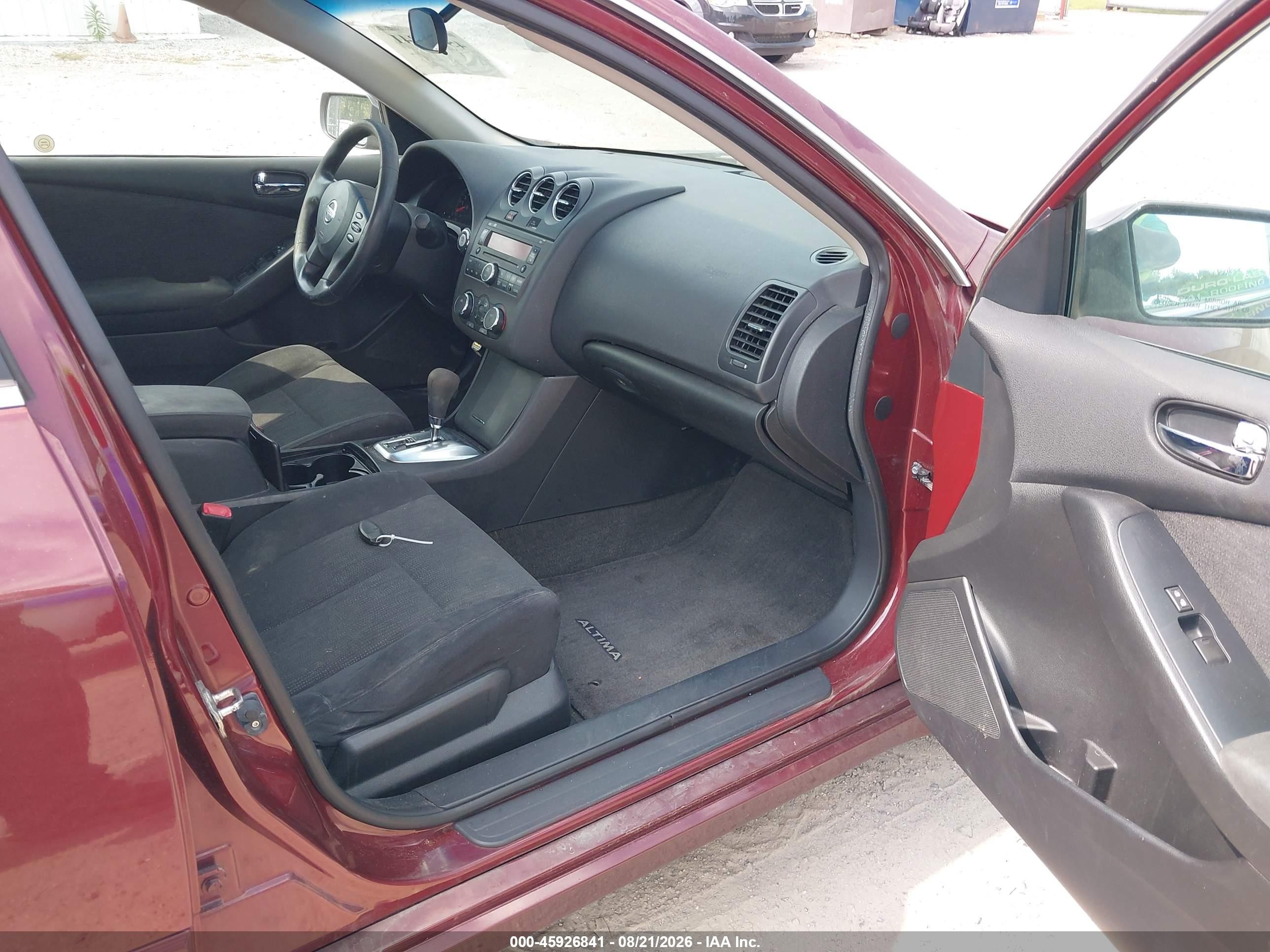 2012 Nissan Altima 2.5 S Red vin: 1N4AL2AP9CC178663