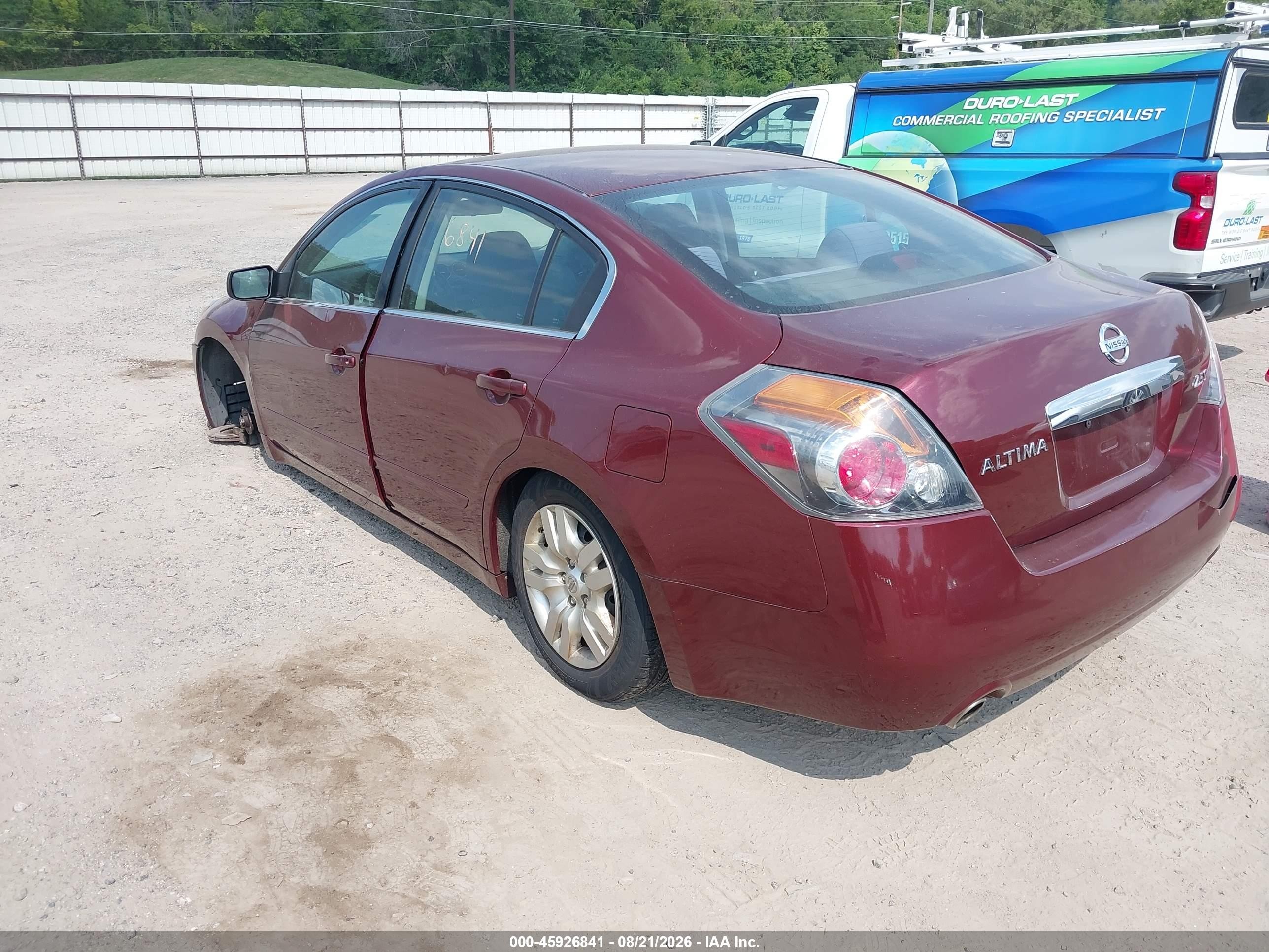 2012 Nissan Altima 2.5 S Red vin: 1N4AL2AP9CC178663