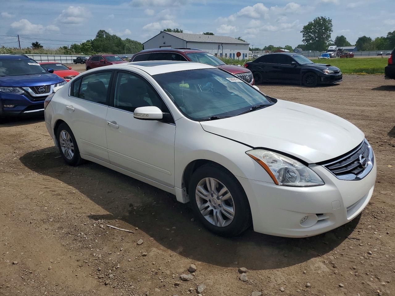 2012 Nissan Altima 2.5 White vin: 1N4AL2AP9CC181109