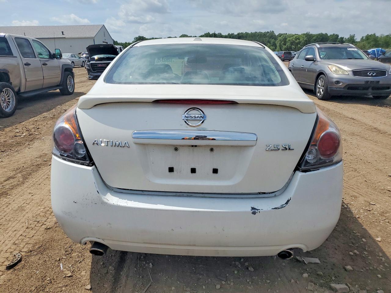 2012 Nissan Altima 2.5 White vin: 1N4AL2AP9CC181109