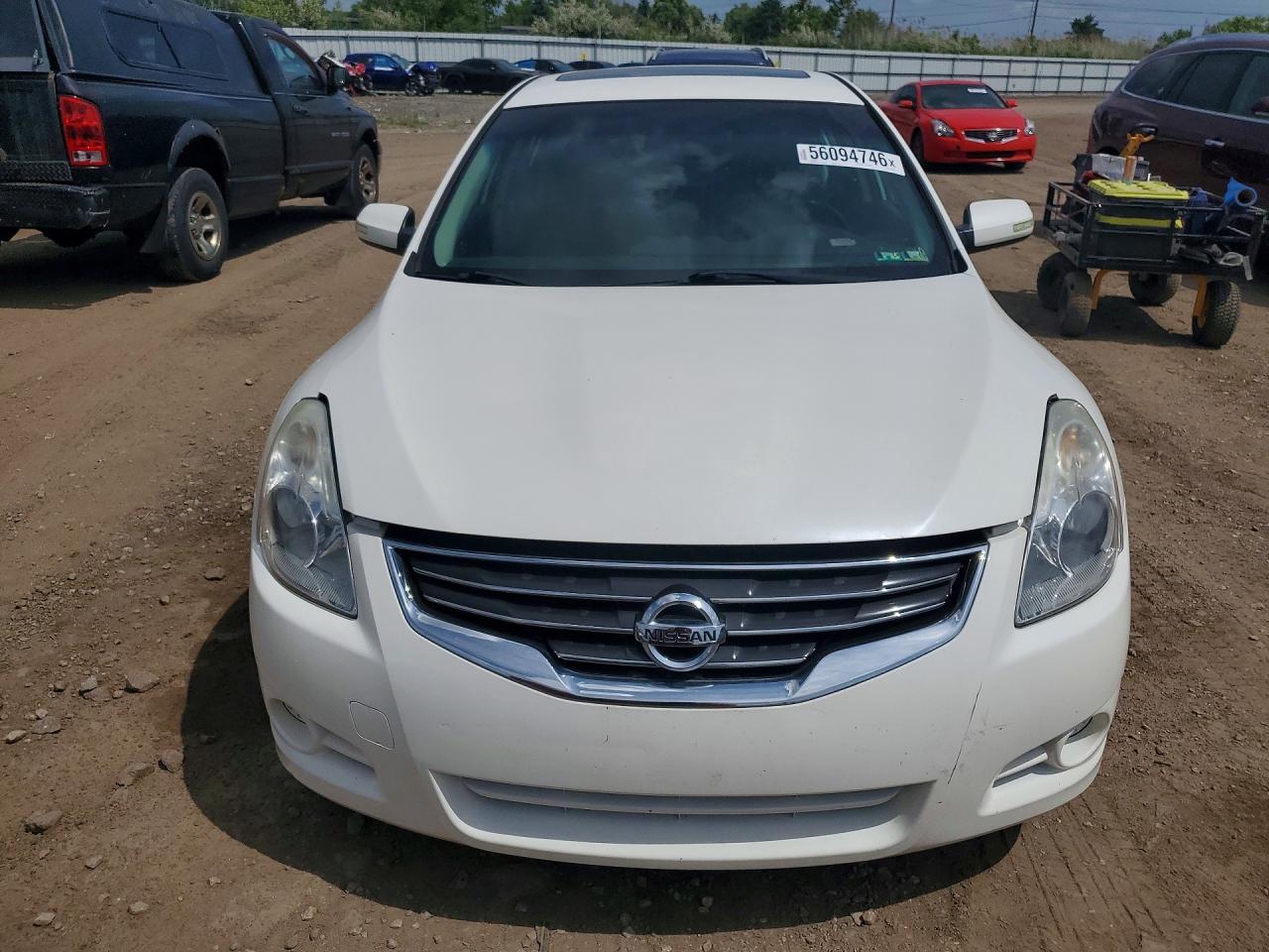 2012 Nissan Altima 2.5 White vin: 1N4AL2AP9CC181109