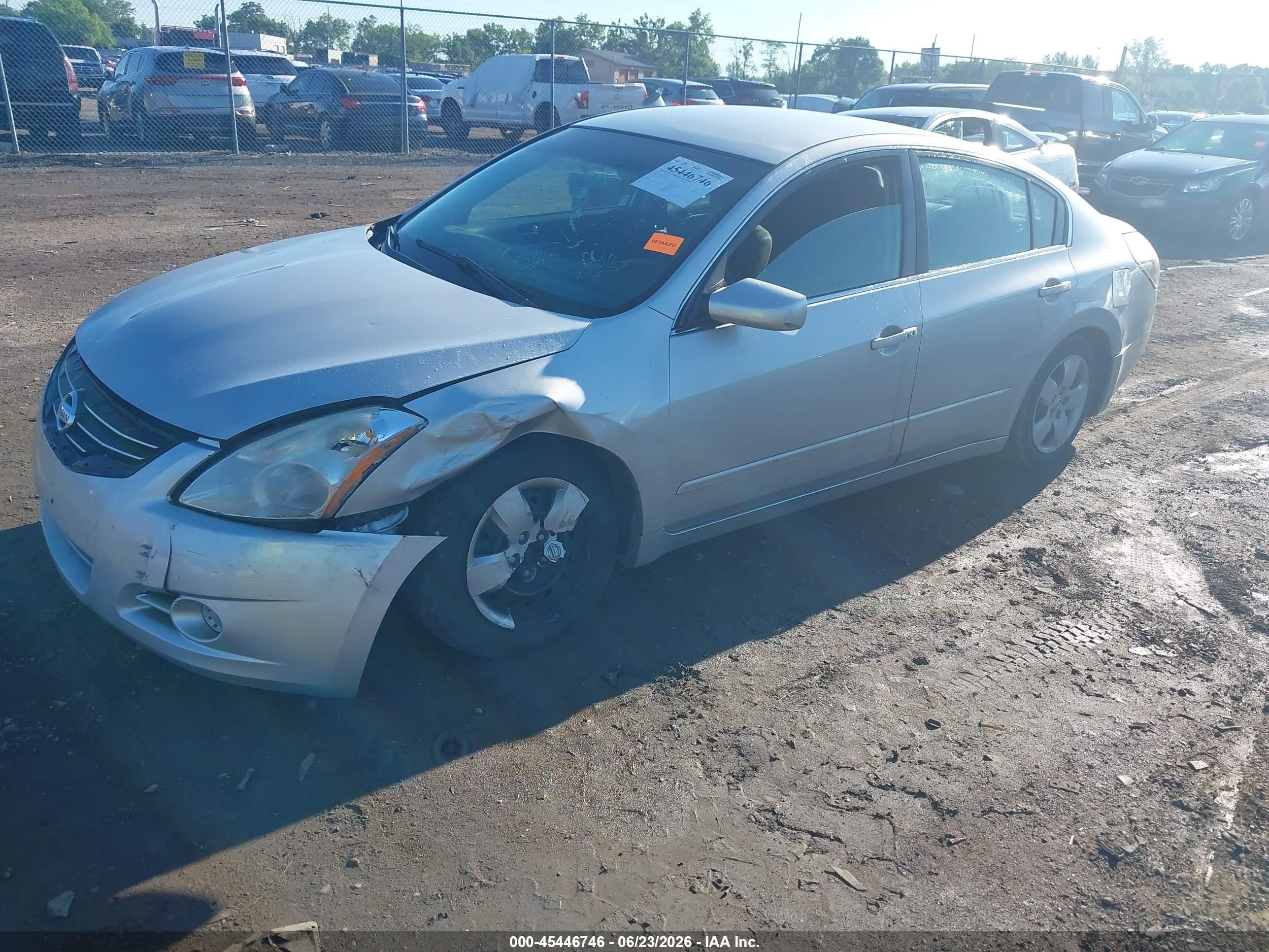 2012 Nissan Altima 2.5 S Gray vin: 1N4AL2AP9CC185709