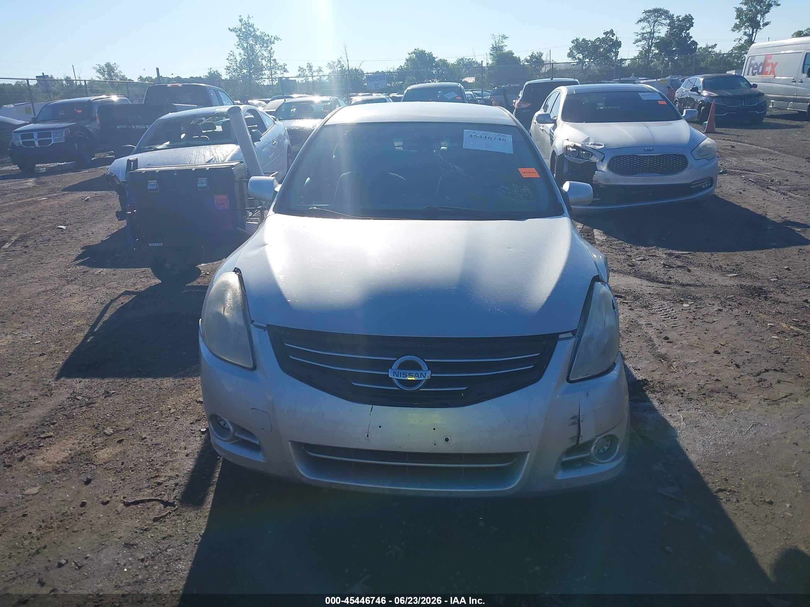 2012 Nissan Altima 2.5 S Gray vin: 1N4AL2AP9CC185709