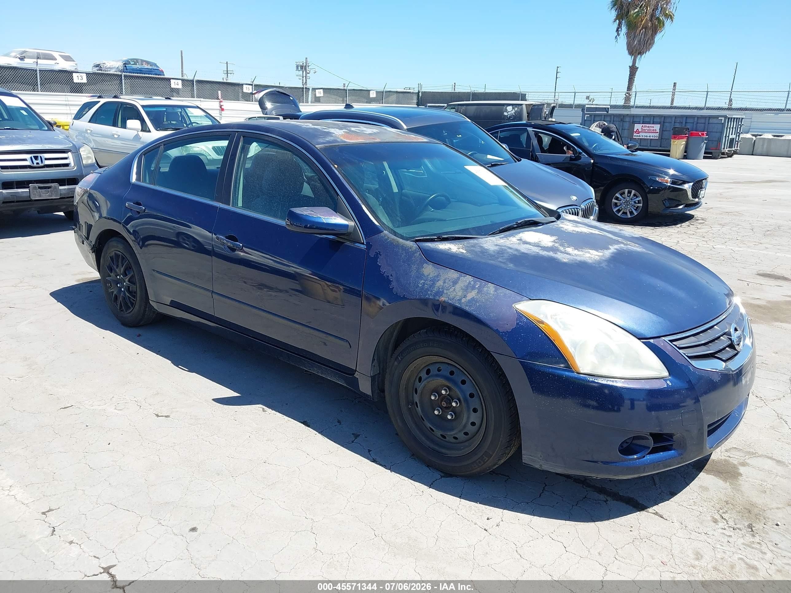 2012 Nissan Altima 2.5 S Dark Blue vin: 1N4AL2AP9CC203528