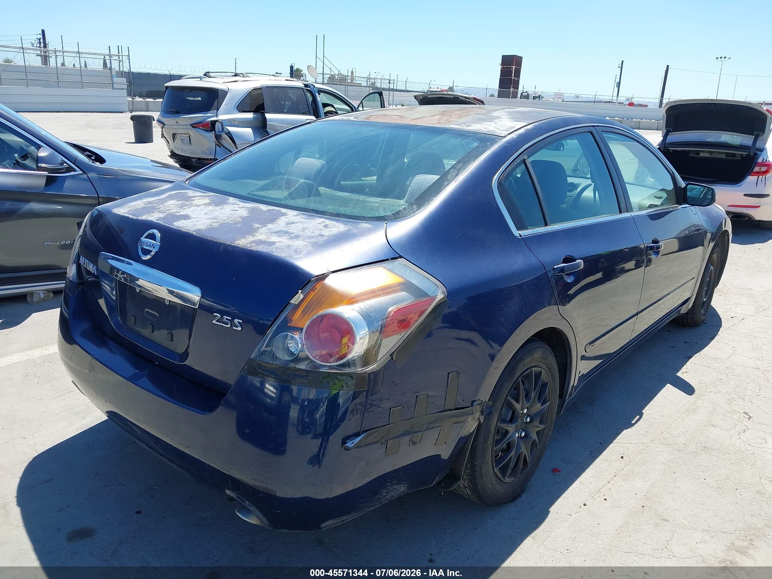2012 Nissan Altima 2.5 S Dark Blue vin: 1N4AL2AP9CC203528