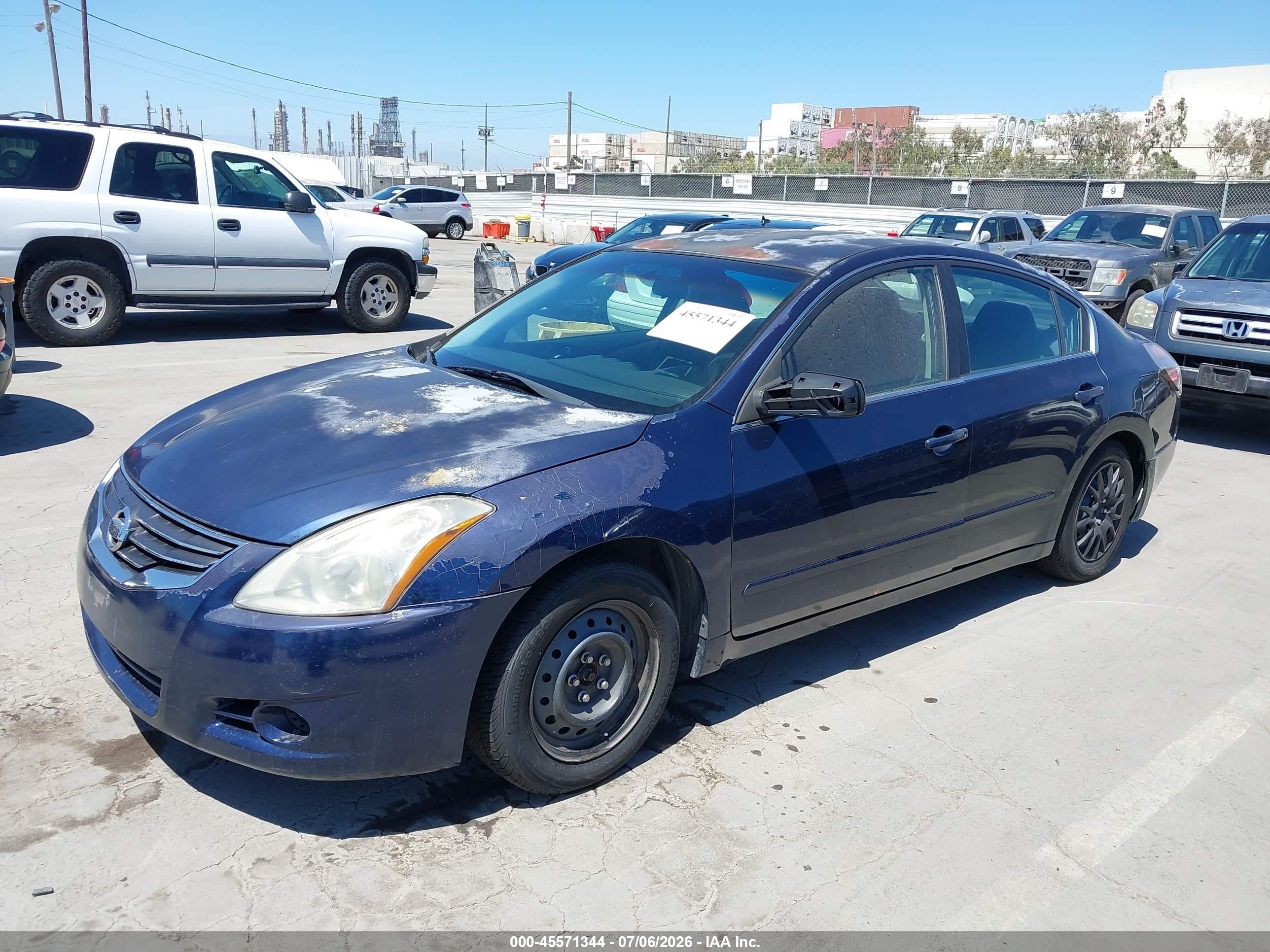 2012 Nissan Altima 2.5 S Dark Blue vin: 1N4AL2AP9CC203528