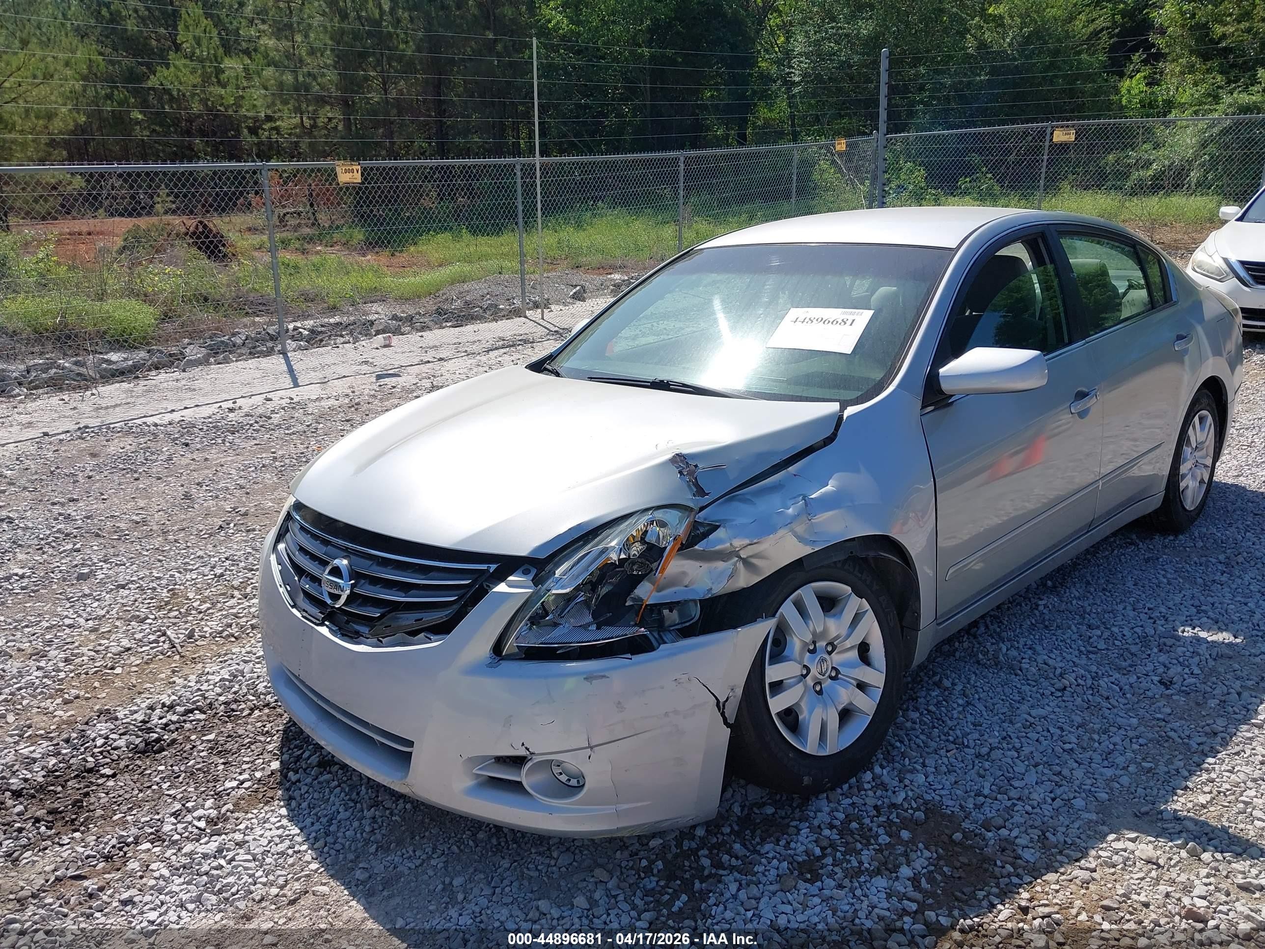 2012 Nissan Altima 2.5 S Silver vin: 1N4AL2AP9CC220880