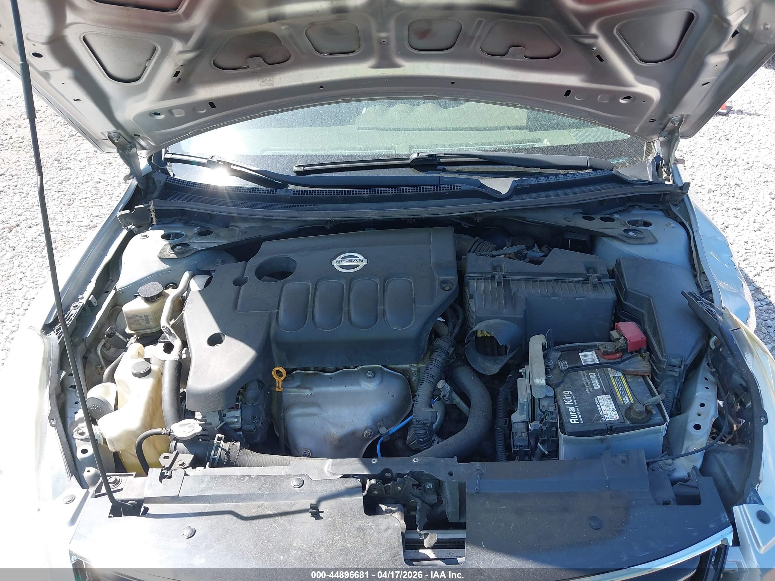 2012 Nissan Altima 2.5 S Silver vin: 1N4AL2AP9CC220880