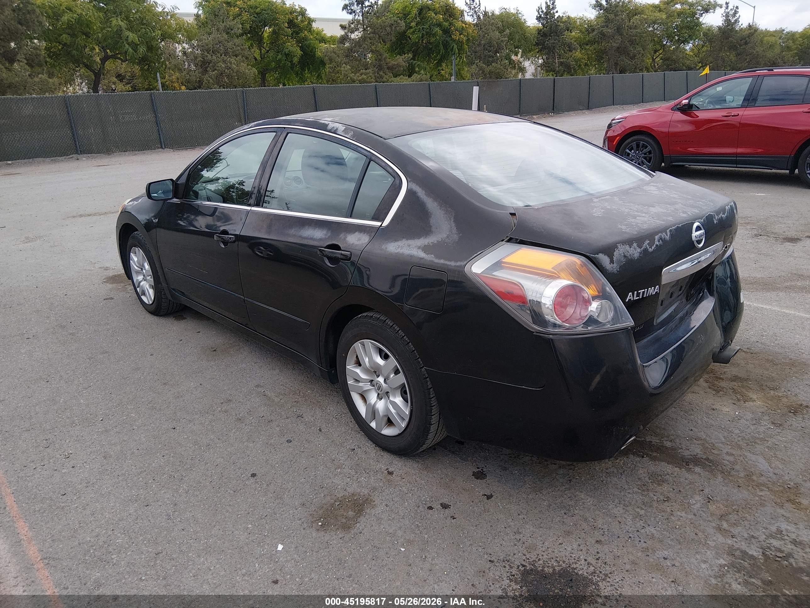 2012 Nissan Altima 2.5 S Black vin: 1N4AL2AP9CC222757