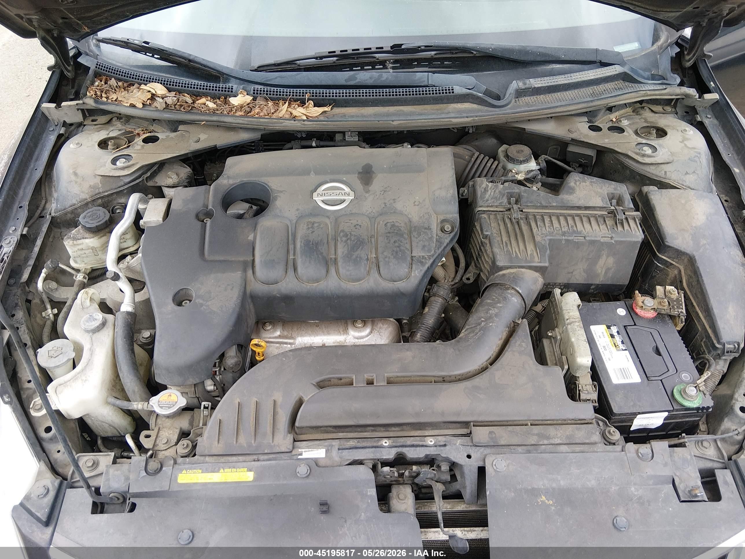 2012 Nissan Altima 2.5 S Black vin: 1N4AL2AP9CC222757