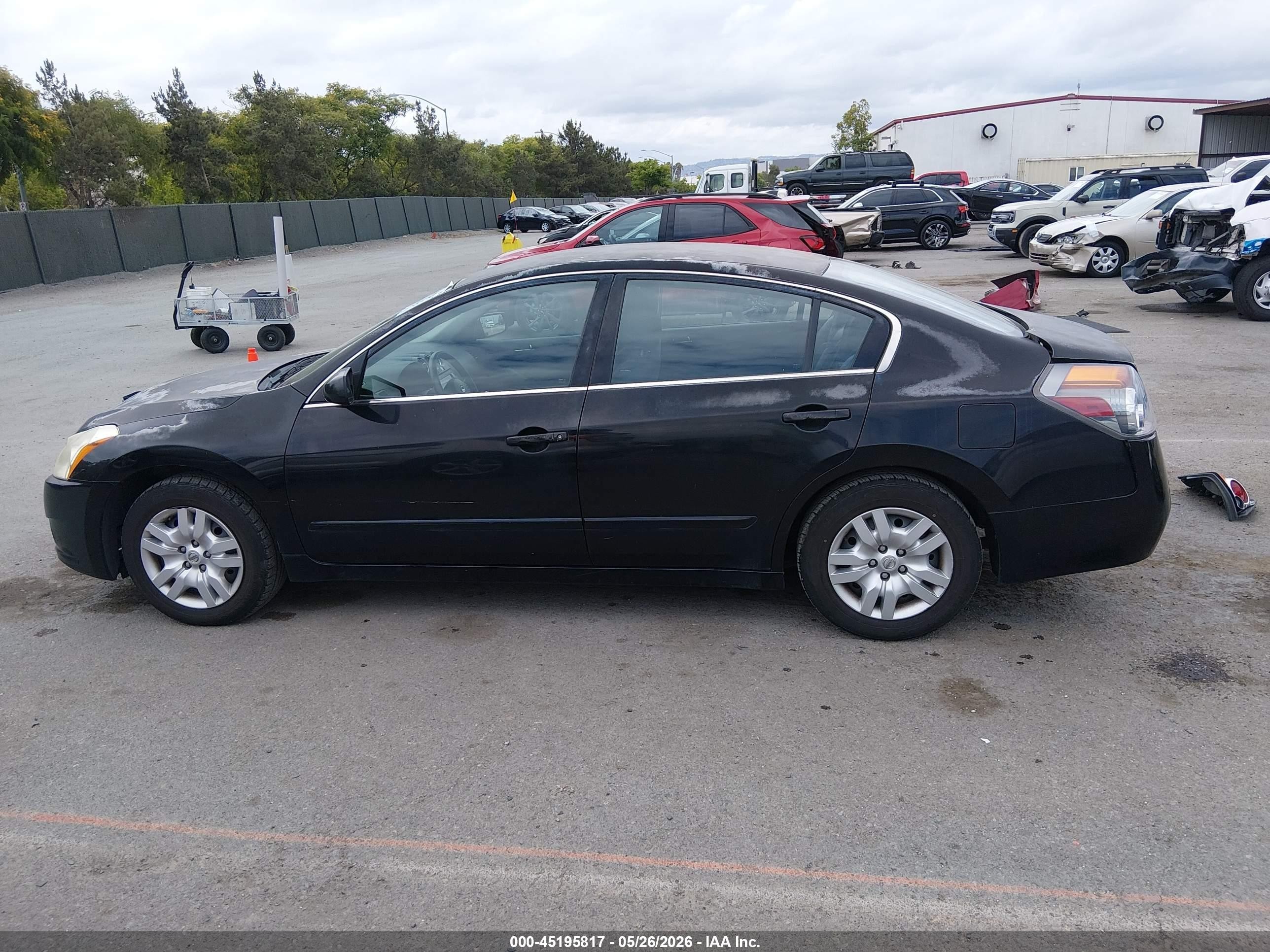 2012 Nissan Altima 2.5 S Black vin: 1N4AL2AP9CC222757