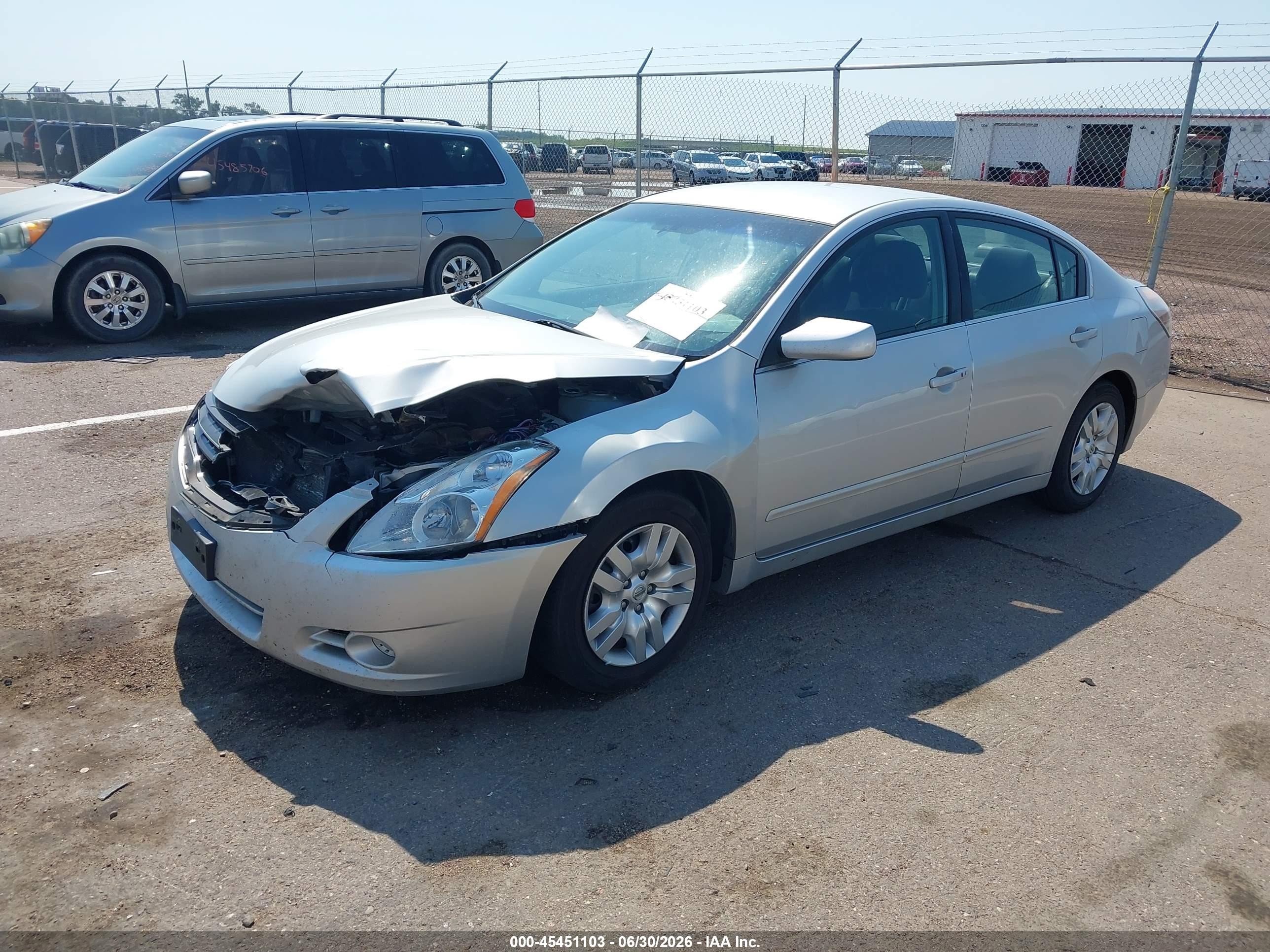 2012 Nissan Altima 2.5 S Silver vin: 1N4AL2AP9CC229532