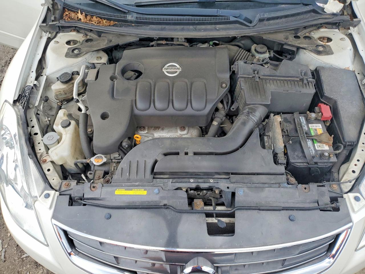 2012 Nissan Altima 2.5 White vin: 1N4AL2AP9CN411798