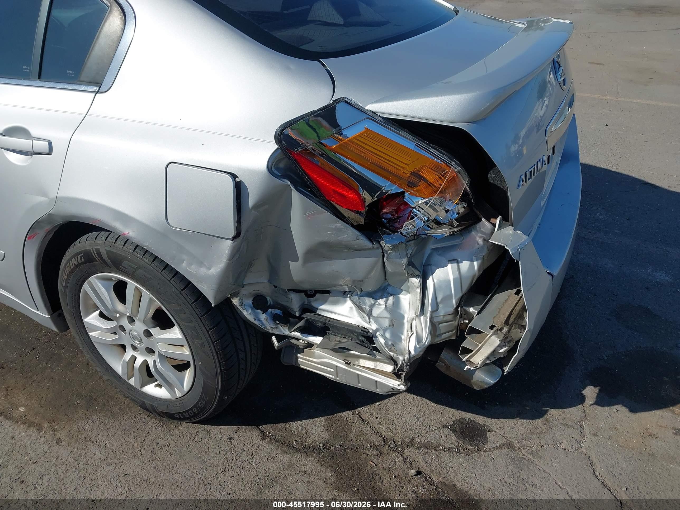 2012 Nissan Altima 2.5 S Silver vin: 1N4AL2AP9CN412417