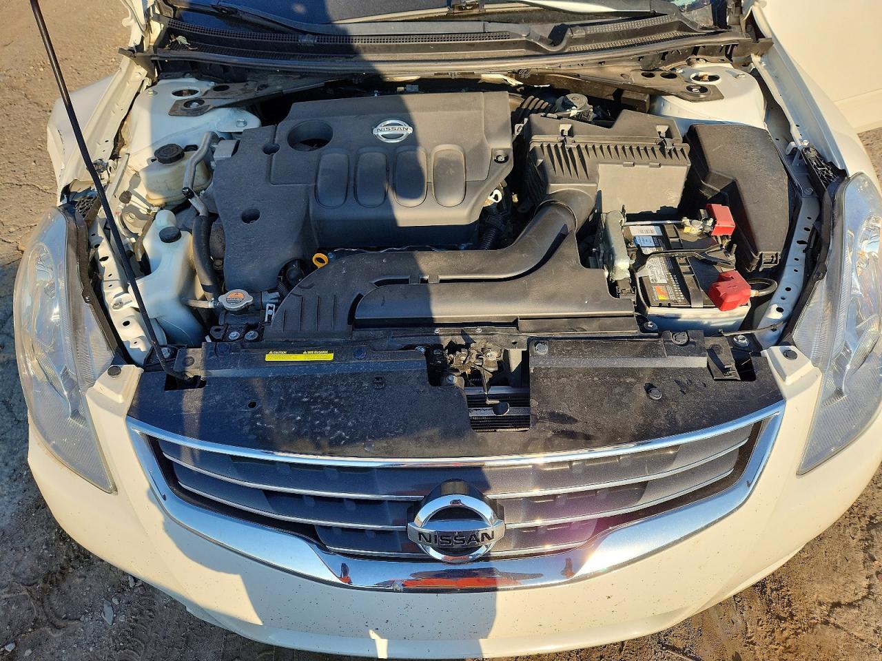 2012 Nissan Altima White vin: 1N4AL2AP9CN433557