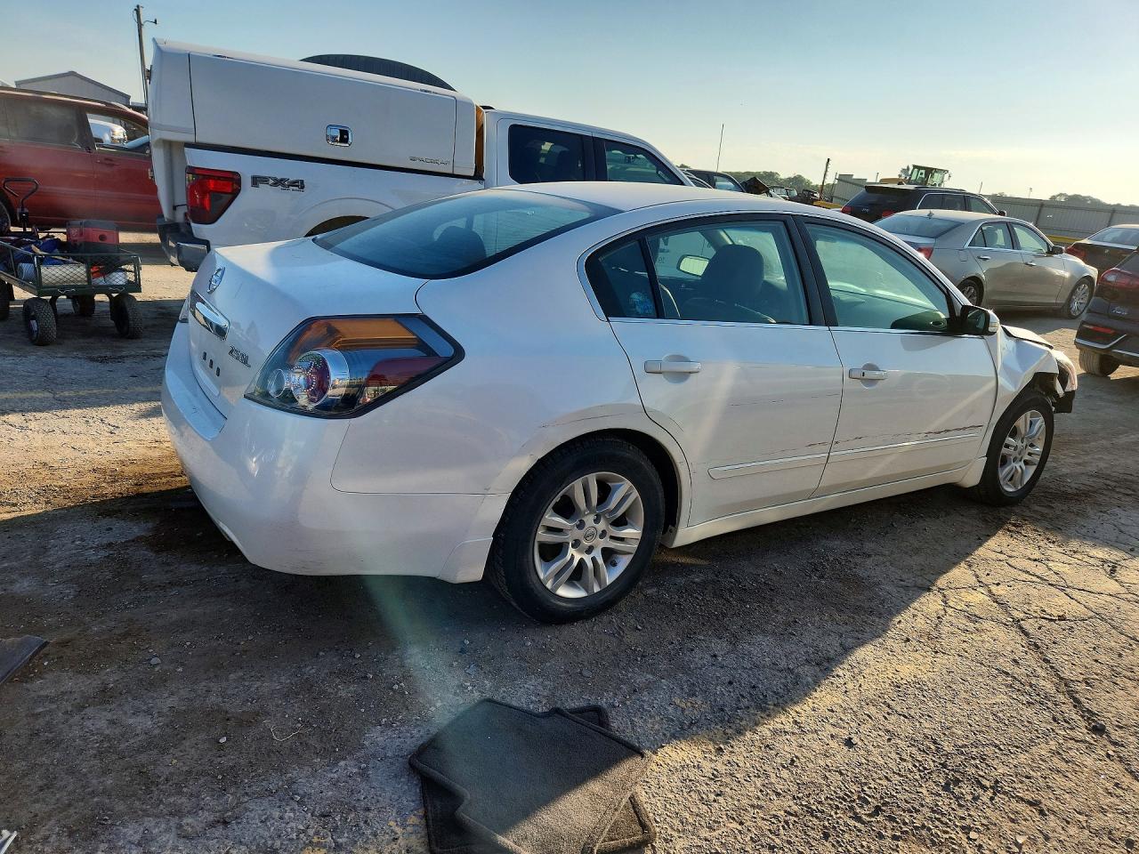 2012 Nissan Altima White vin: 1N4AL2AP9CN433557