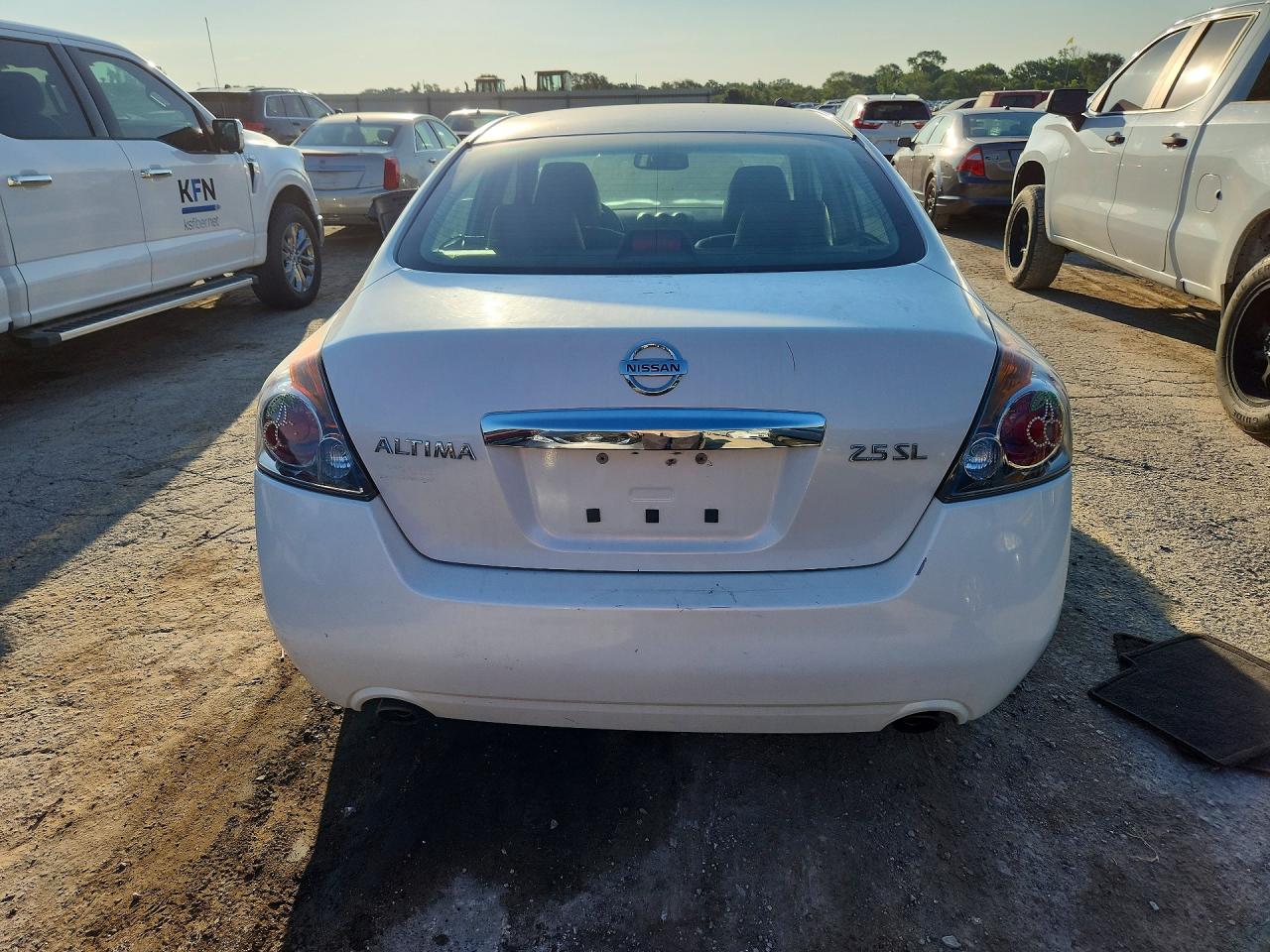 2012 Nissan Altima White vin: 1N4AL2AP9CN433557