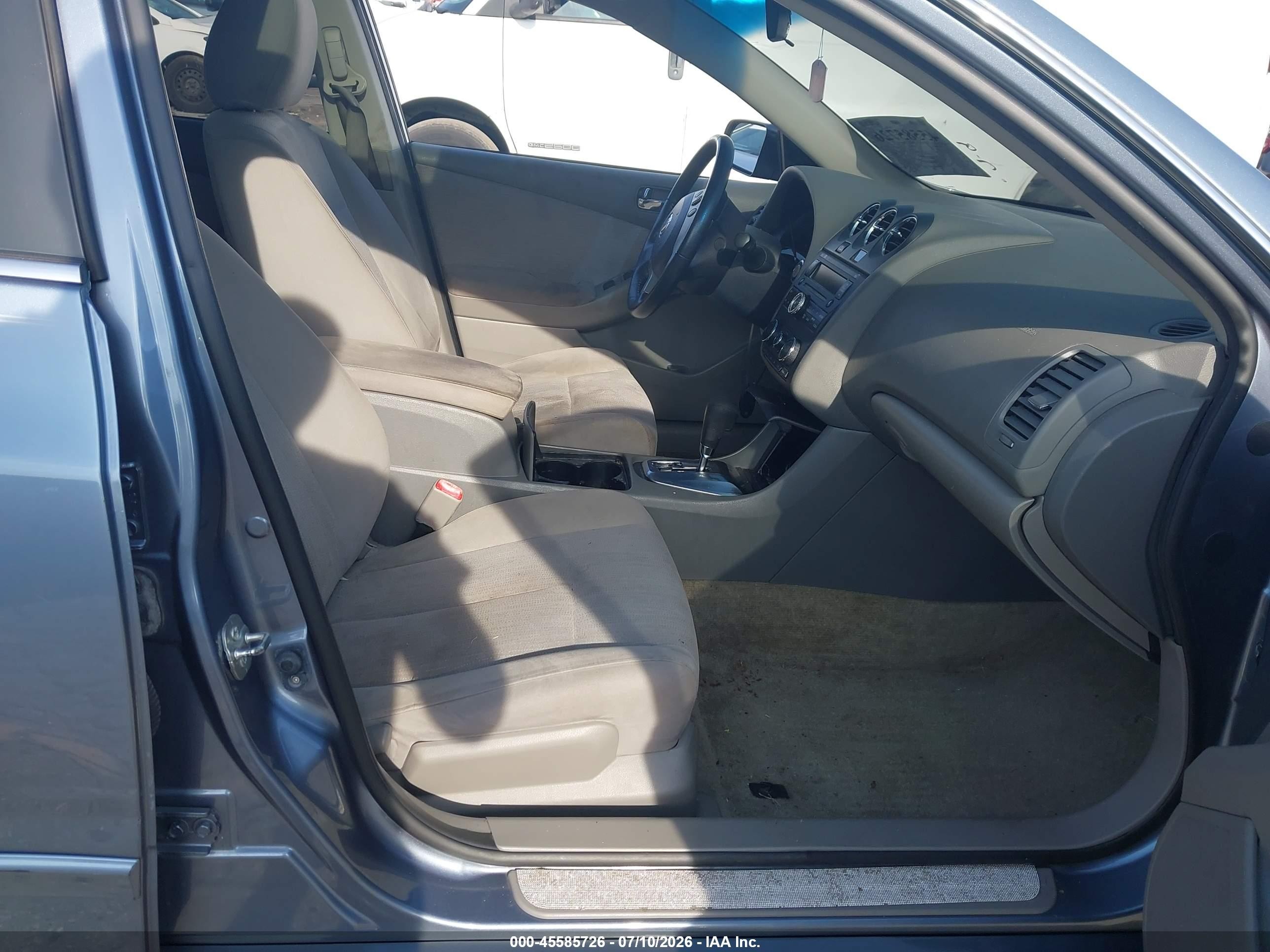 2012 Nissan Altima 2.5 S Light Blue vin: 1N4AL2AP9CN440167