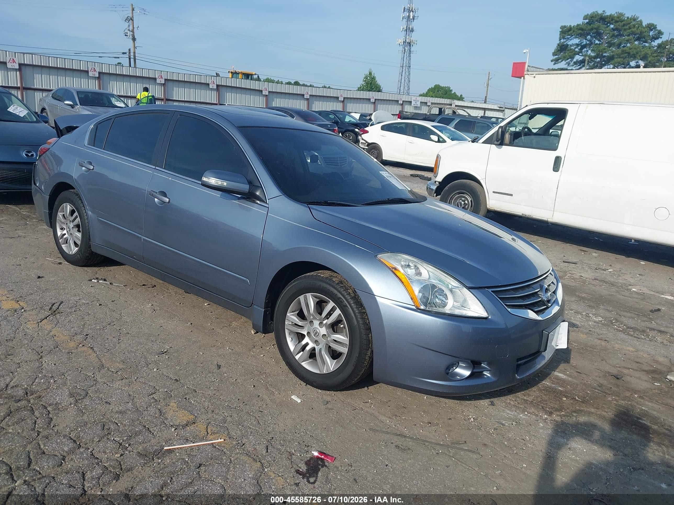 2012 Nissan Altima 2.5 S Light Blue vin: 1N4AL2AP9CN440167