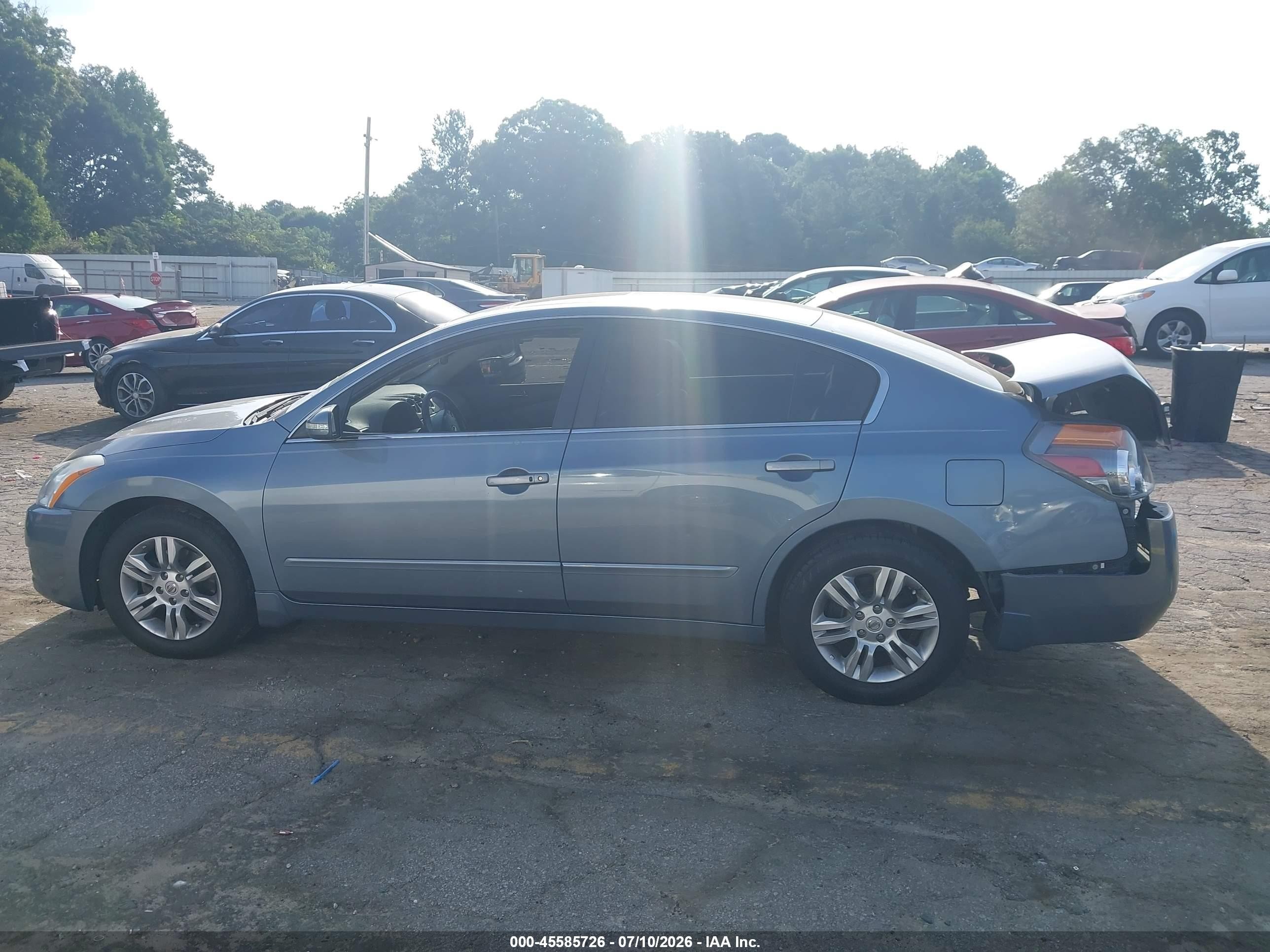2012 Nissan Altima 2.5 S Light Blue vin: 1N4AL2AP9CN440167