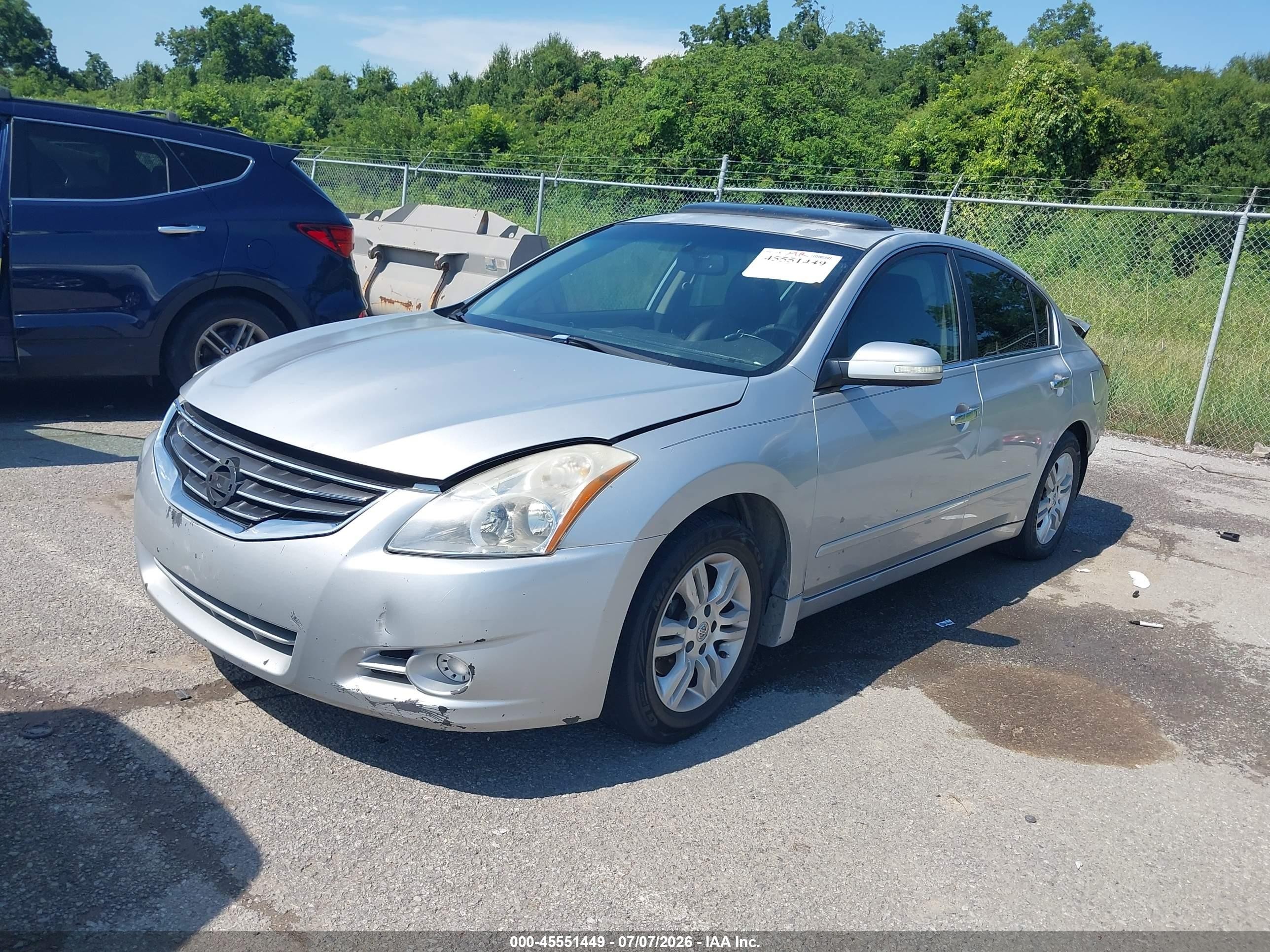 2012 Nissan Altima 2.5 S Silver vin: 1N4AL2AP9CN447068
