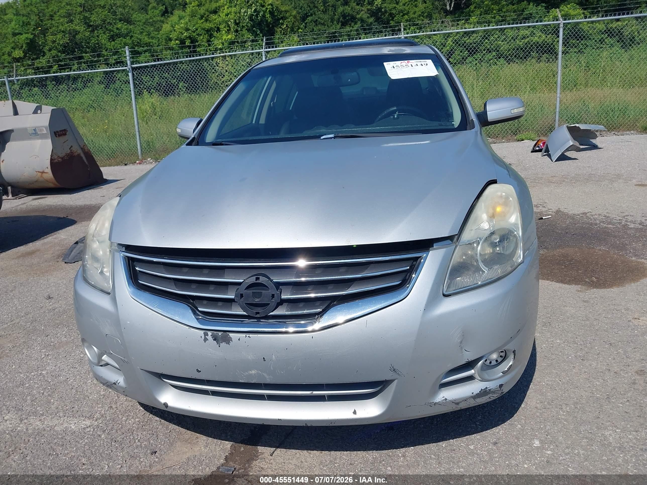 2012 Nissan Altima 2.5 S Silver vin: 1N4AL2AP9CN447068