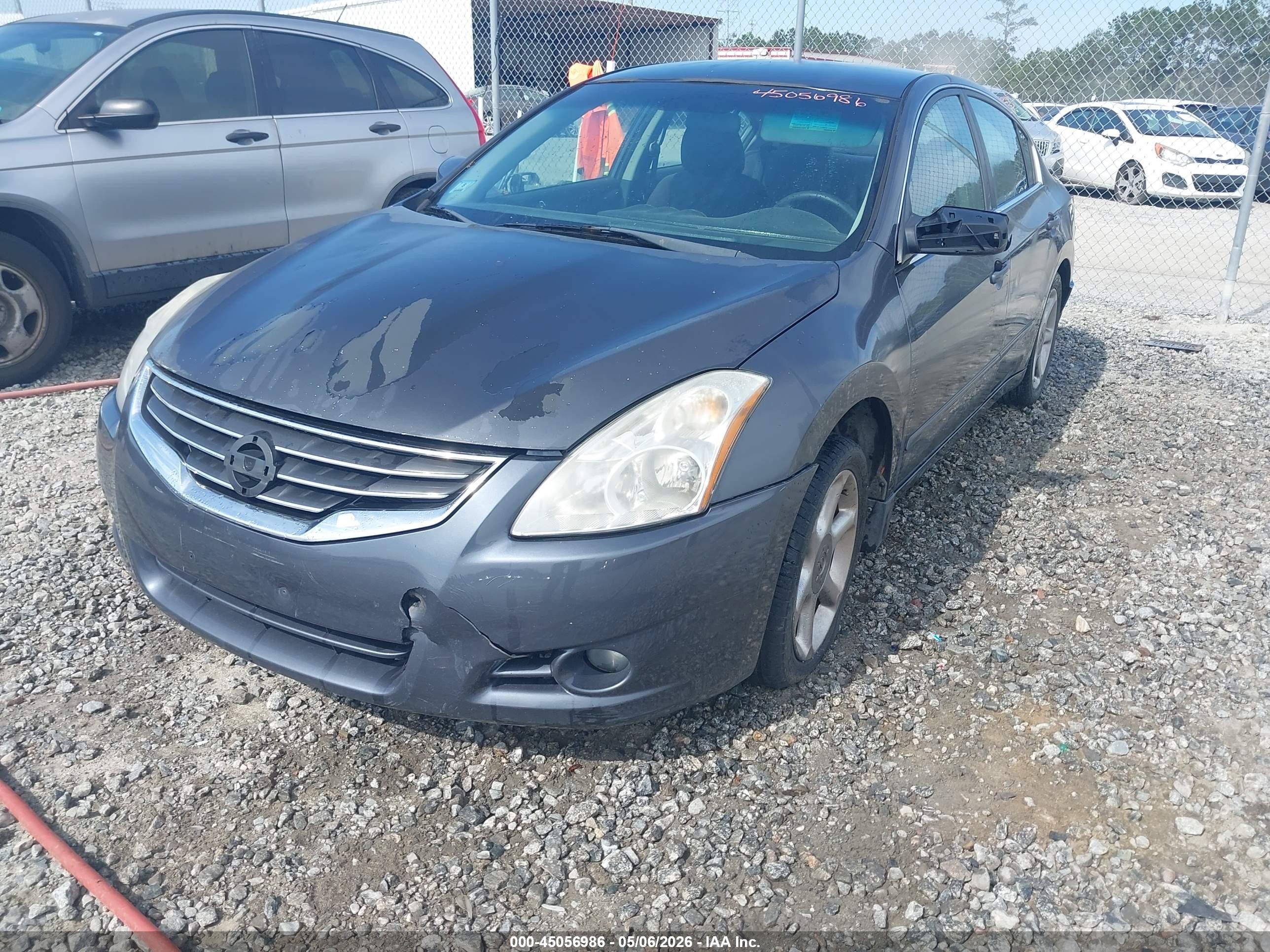 2012 Nissan Altima 2.5 S Серый vin: 1N4AL2AP9CN457552