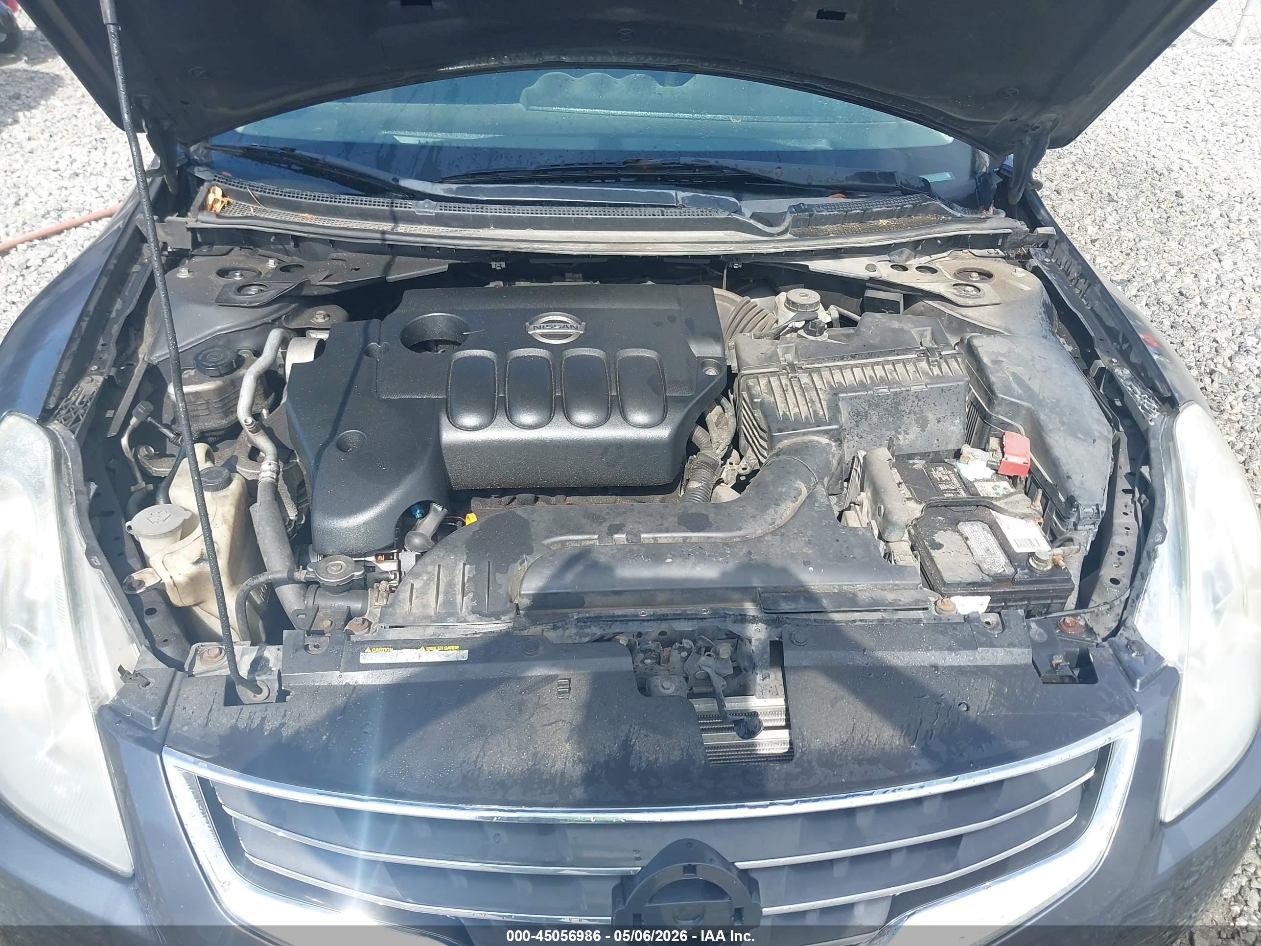 2012 Nissan Altima 2.5 S Серый vin: 1N4AL2AP9CN457552