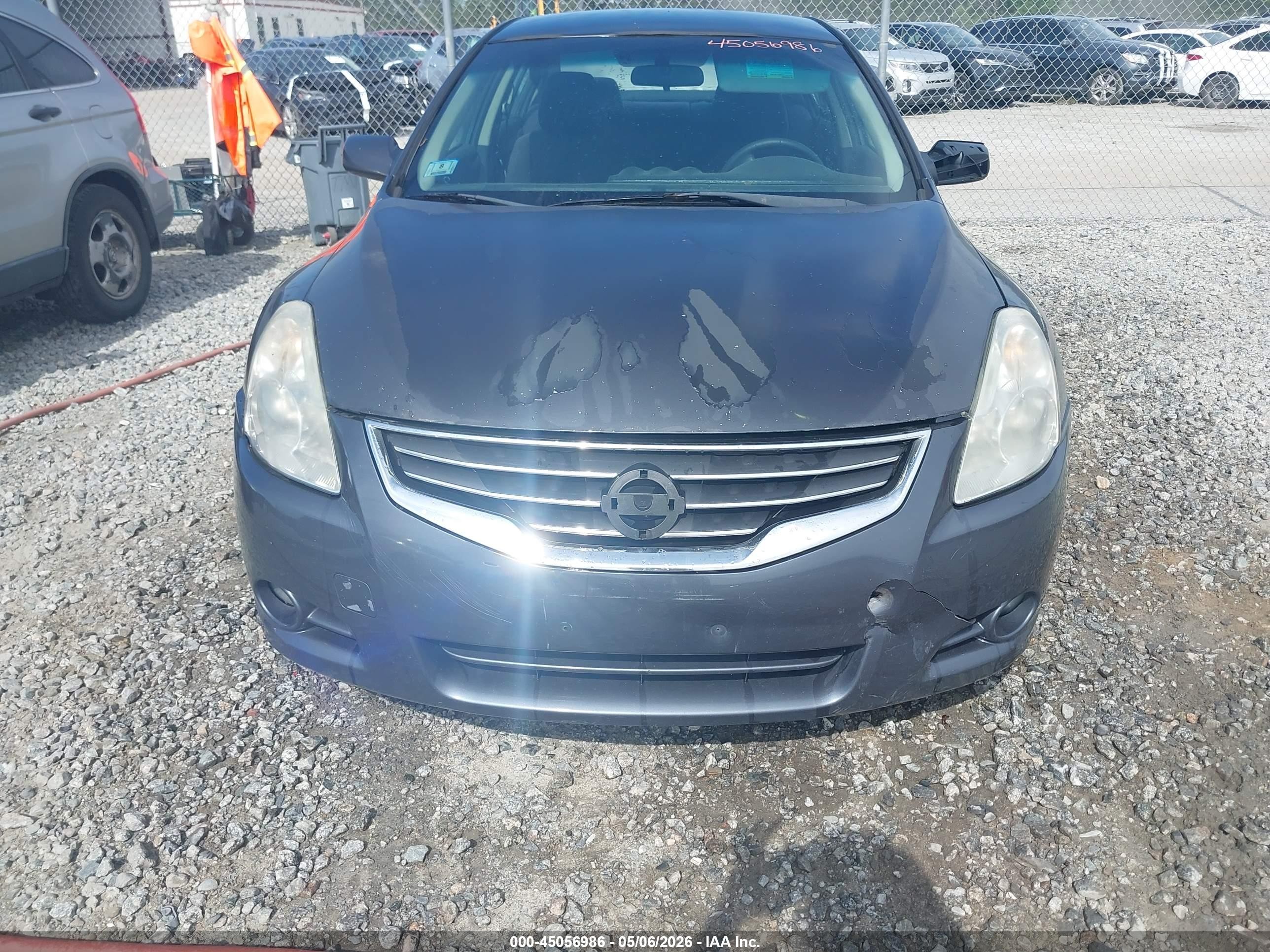 2012 Nissan Altima 2.5 S Серый vin: 1N4AL2AP9CN457552