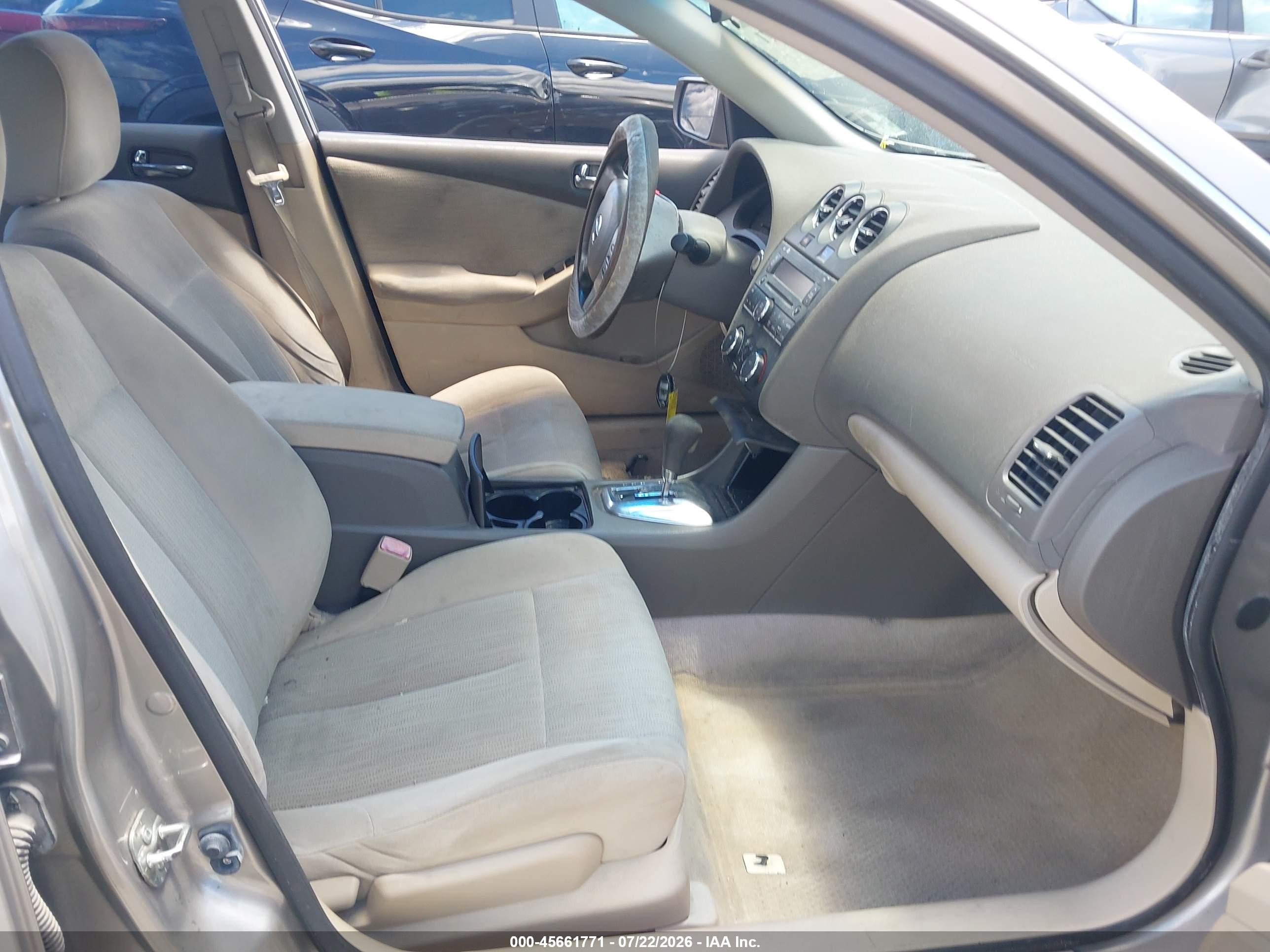 2012 Nissan Altima 2.5 S Tan vin: 1N4AL2AP9CN464792