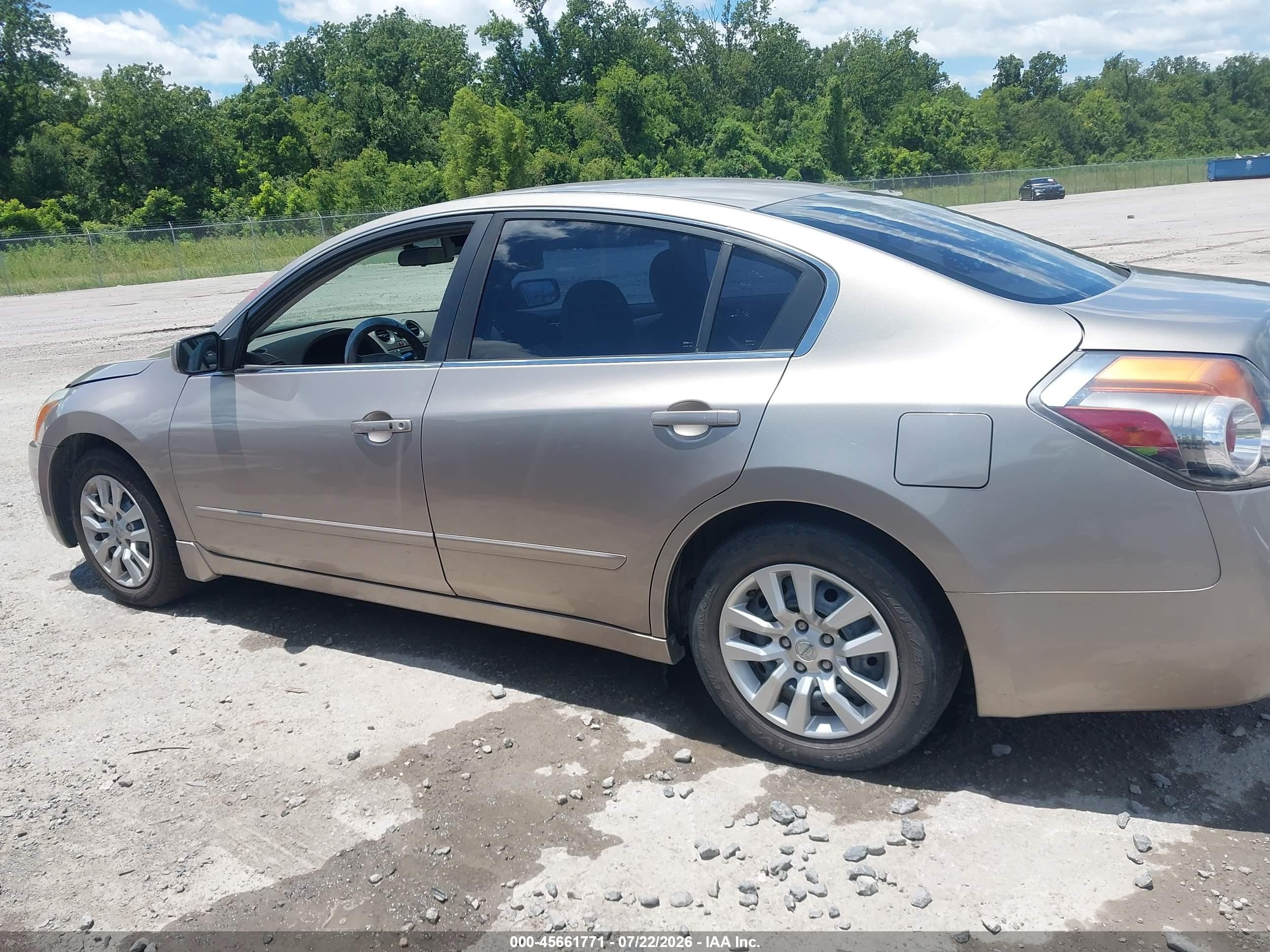 2012 Nissan Altima 2.5 S Tan vin: 1N4AL2AP9CN464792