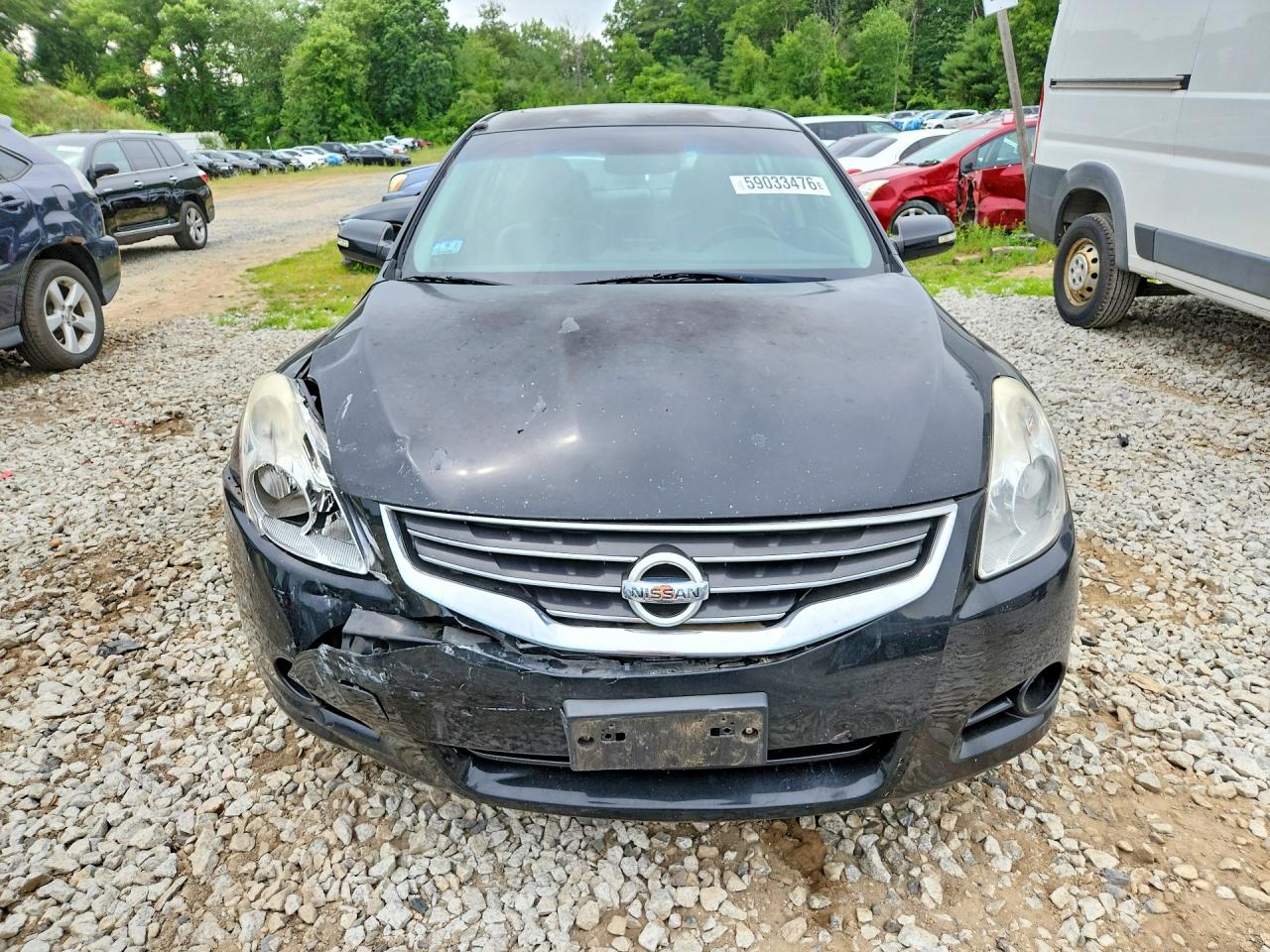 2012 Nissan Altima Black vin: 1N4AL2AP9CN486212