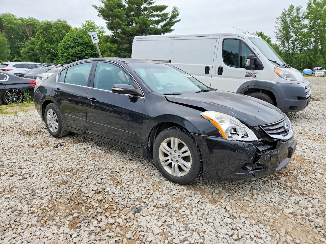 2012 Nissan Altima Black vin: 1N4AL2AP9CN486212