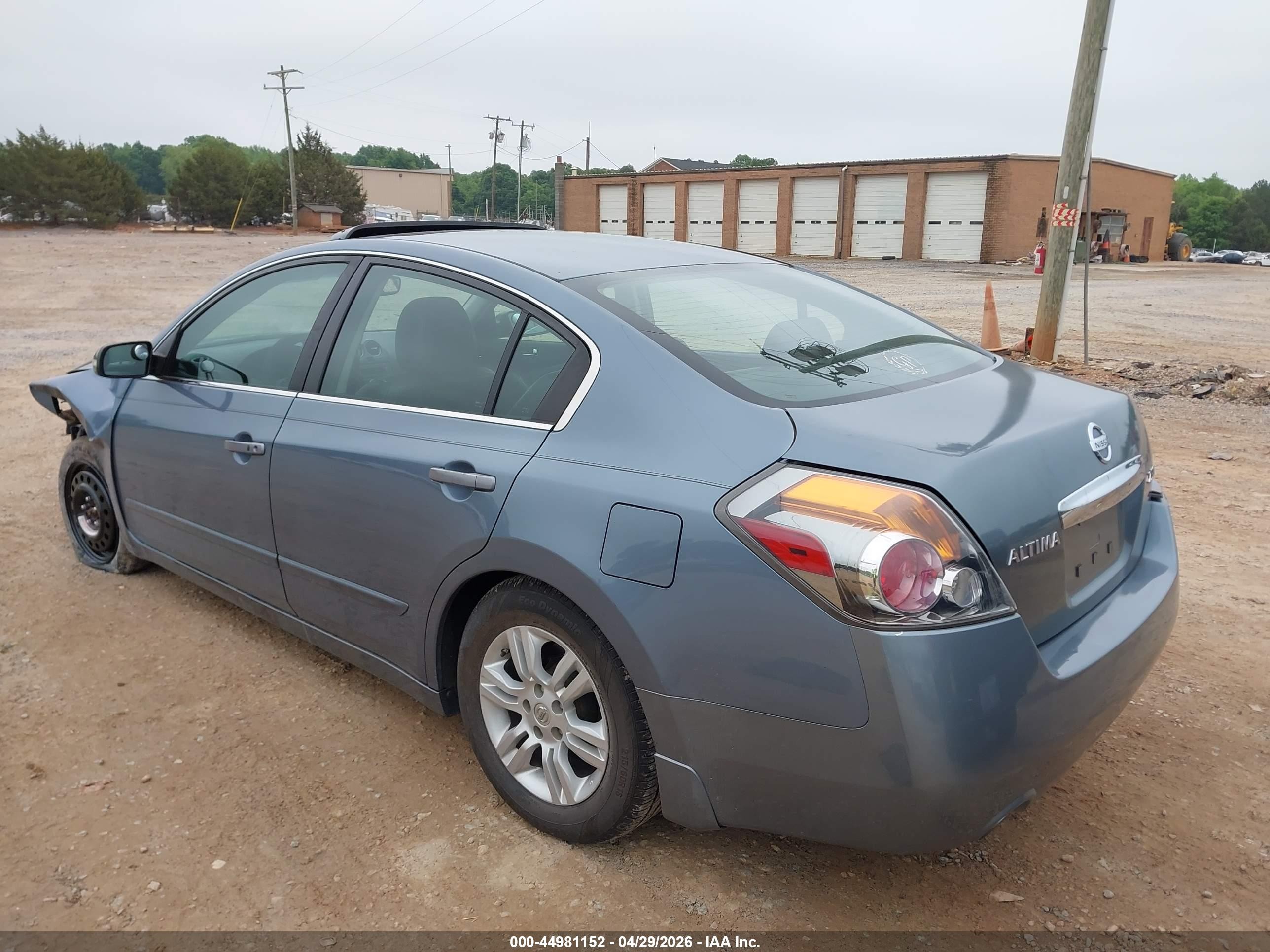 2012 Nissan Altima 2.5 S Light Blue vin: 1N4AL2AP9CN497596
