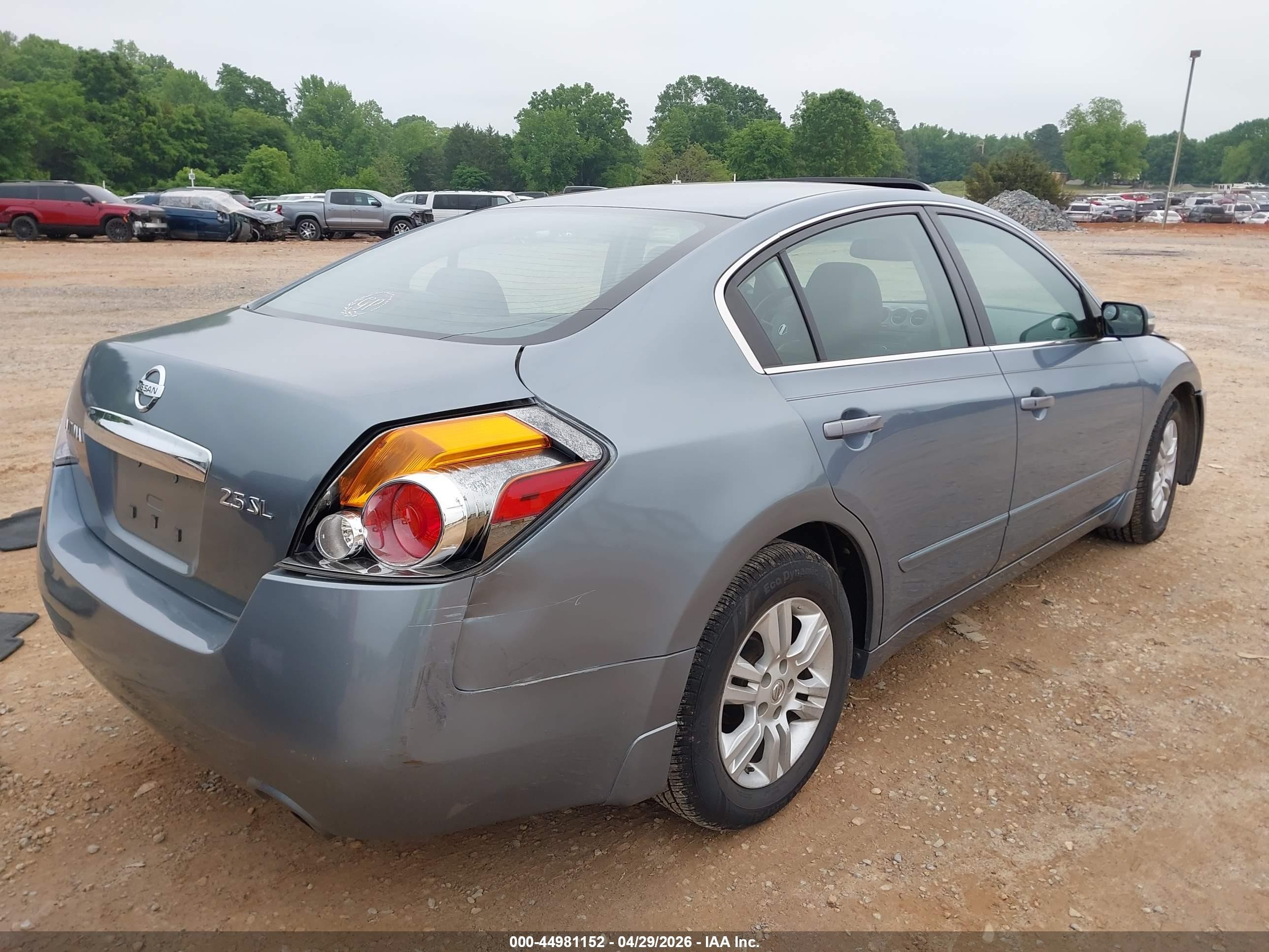 2012 Nissan Altima 2.5 S Light Blue vin: 1N4AL2AP9CN497596