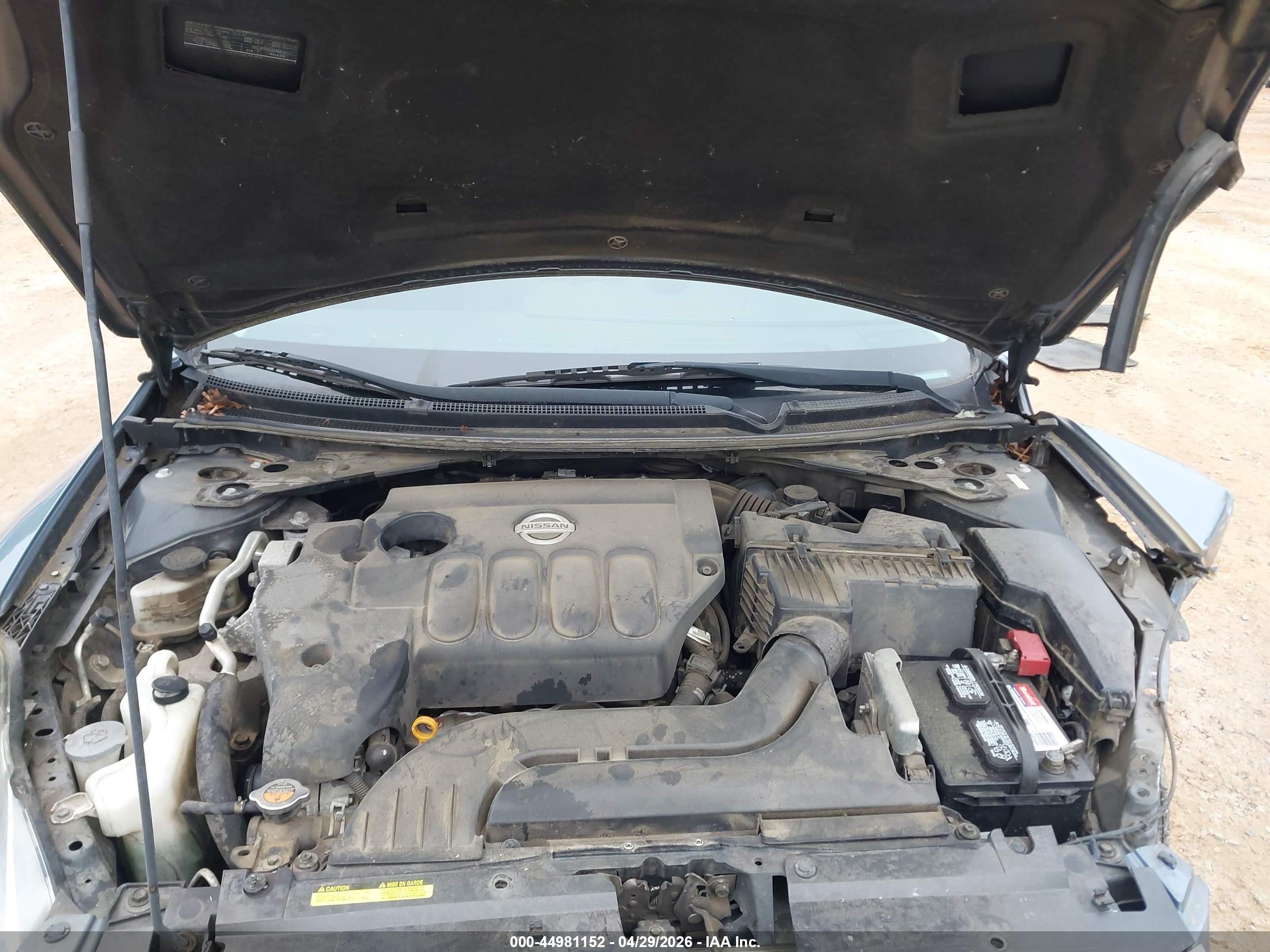 2012 Nissan Altima 2.5 S Light Blue vin: 1N4AL2AP9CN497596