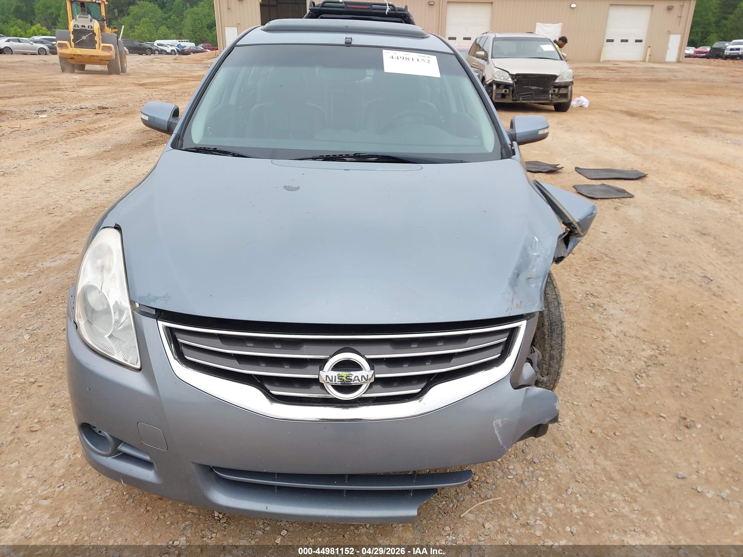 2012 Nissan Altima 2.5 S Light Blue vin: 1N4AL2AP9CN497596