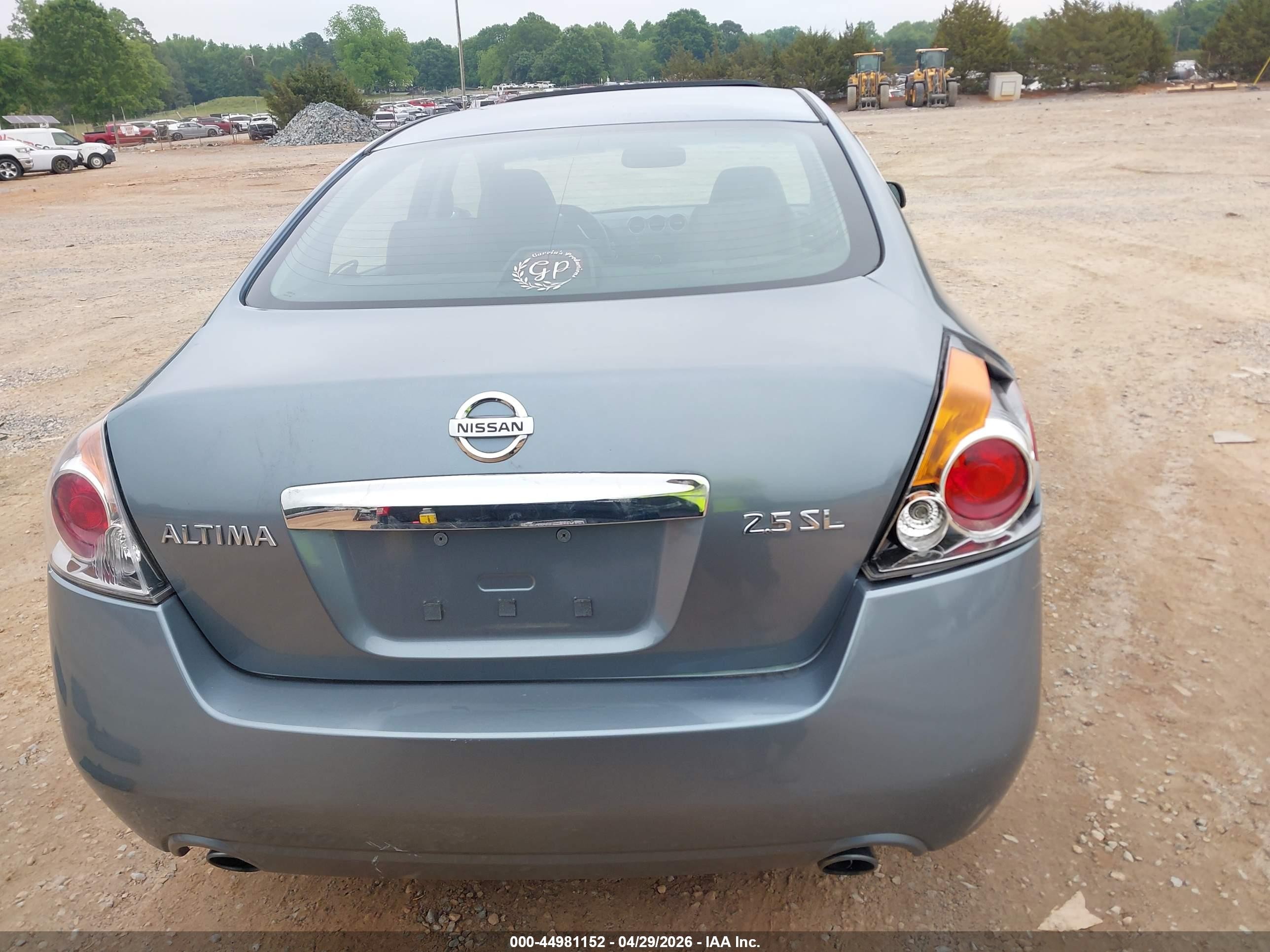 2012 Nissan Altima 2.5 S Light Blue vin: 1N4AL2AP9CN497596