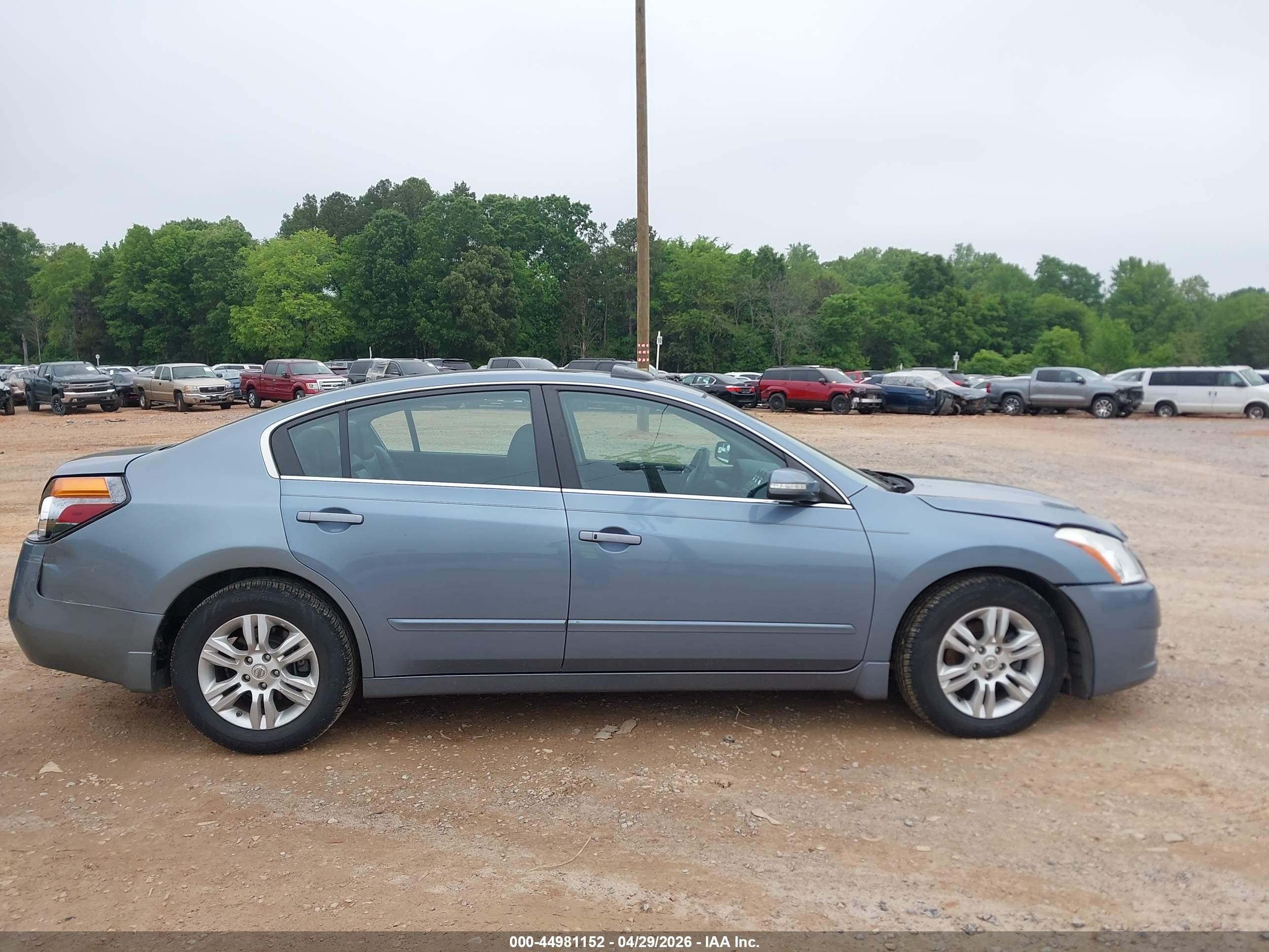 2012 Nissan Altima 2.5 S Light Blue vin: 1N4AL2AP9CN497596