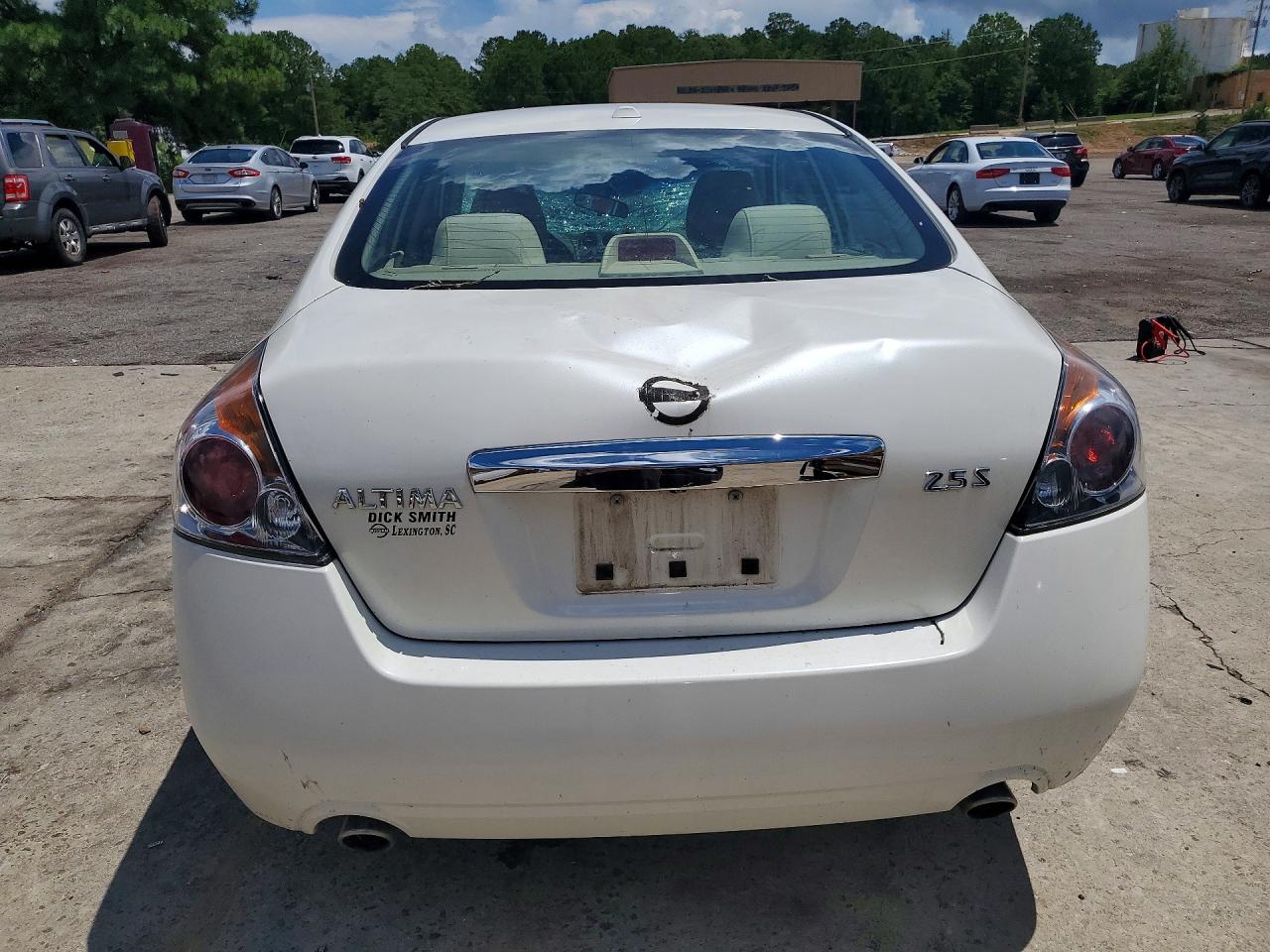 2012 Nissan Altima 2.5 White vin: 1N4AL2AP9CN508113