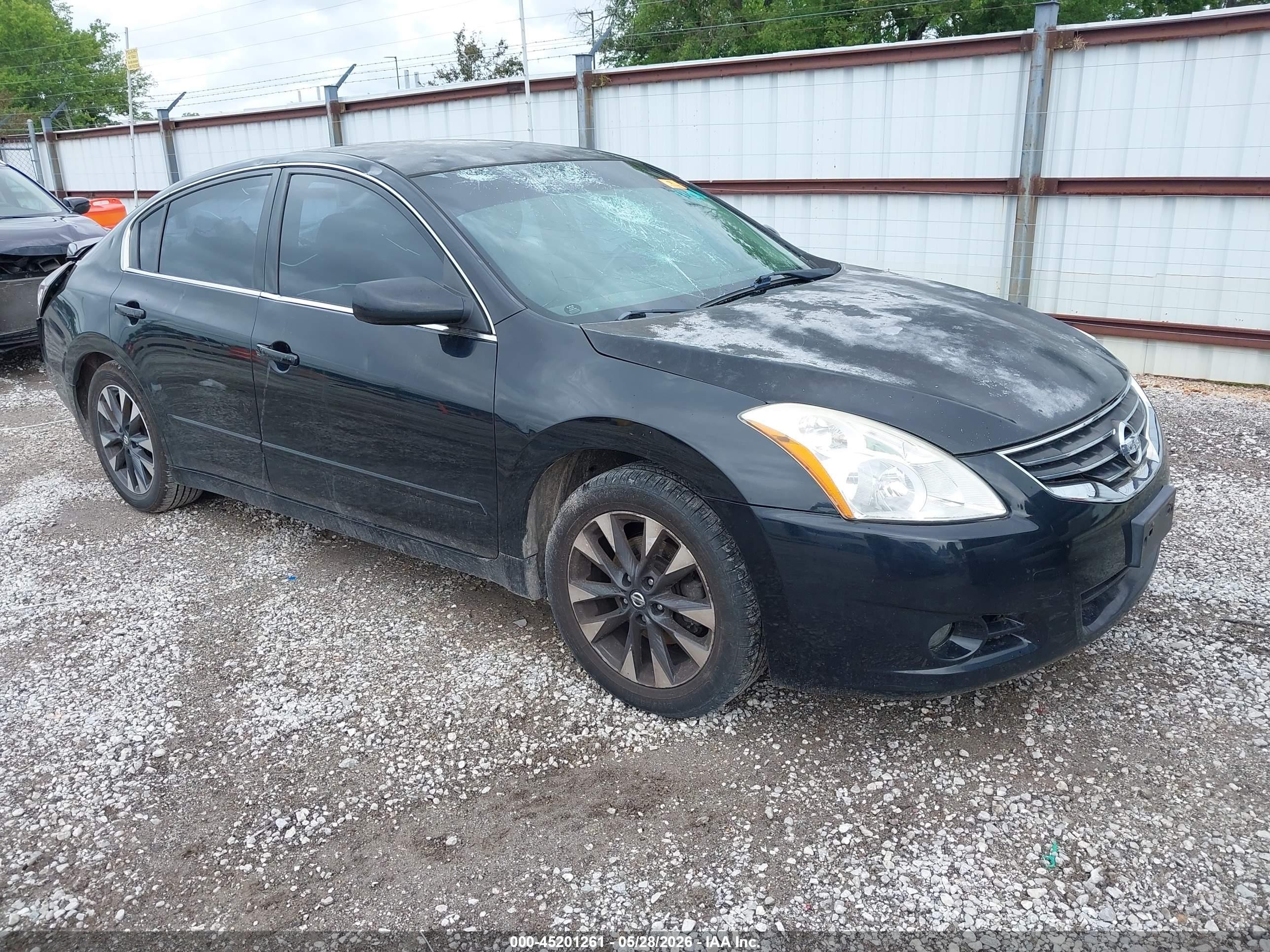 2012 Nissan Altima 2.5 S Black vin: 1N4AL2AP9CN512338