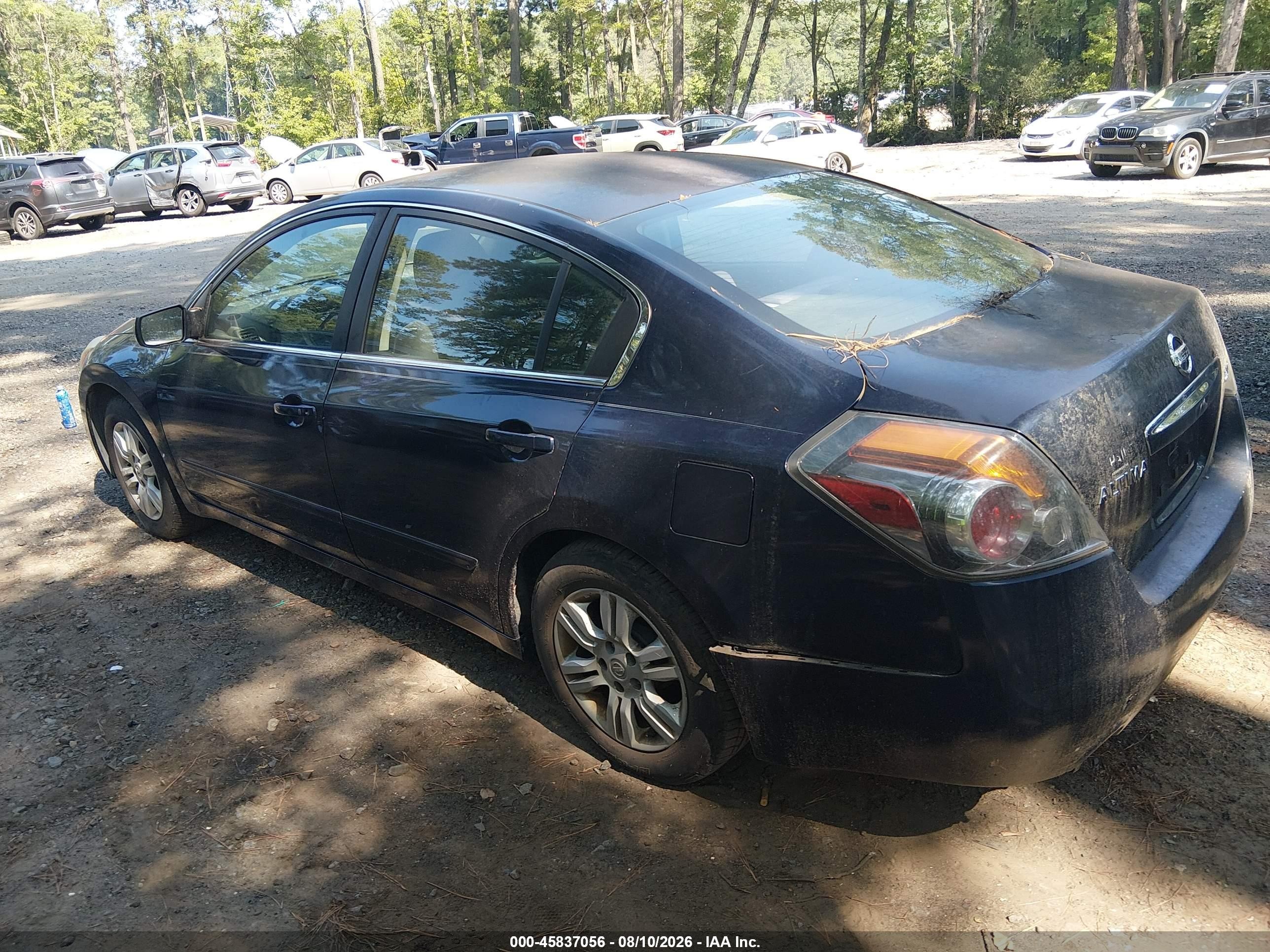 2012 Nissan Altima 2.5 S Blue vin: 1N4AL2AP9CN520763