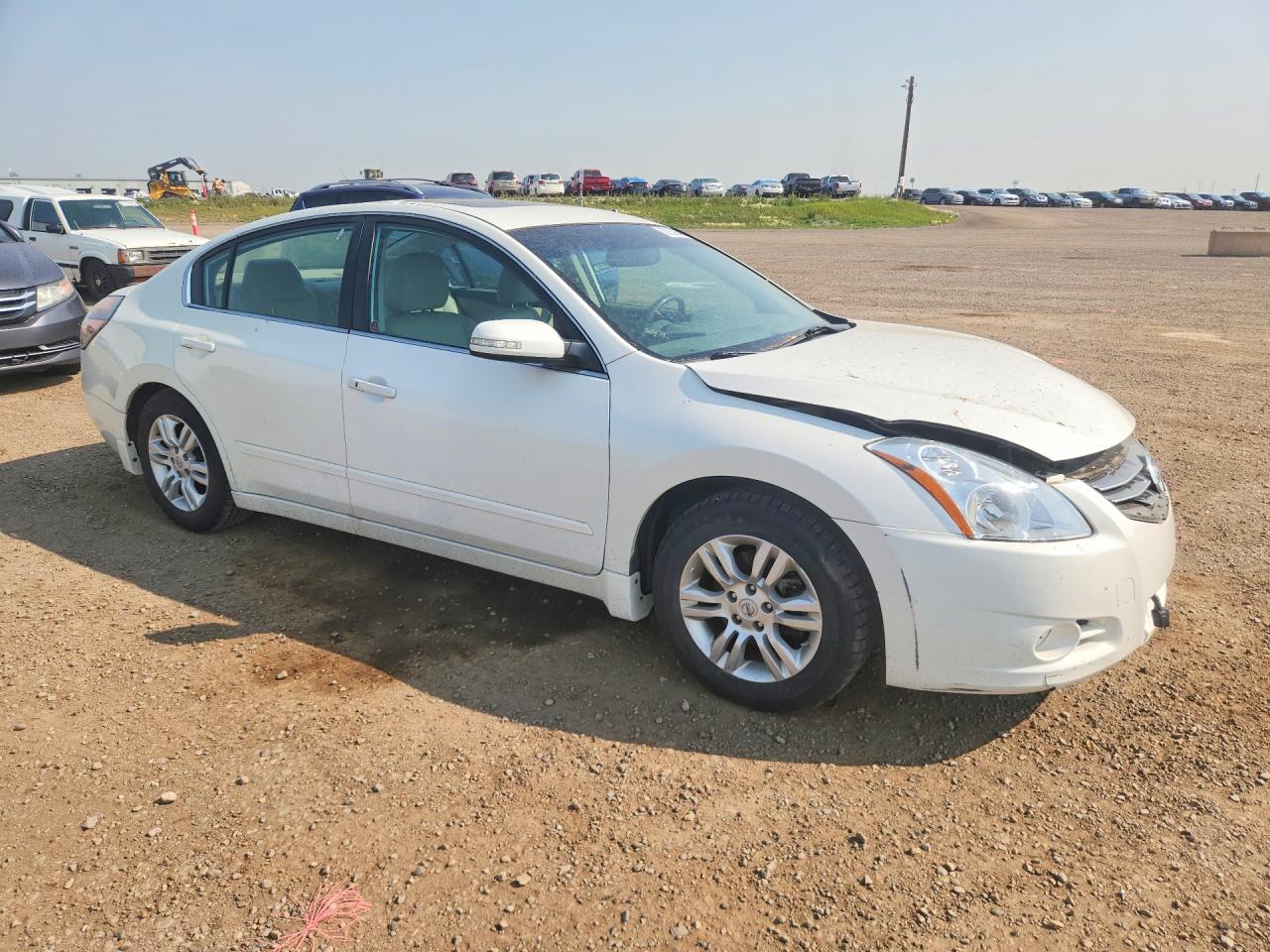 2012 Nissan Altima 2.5 White vin: 1N4AL2AP9CN543881