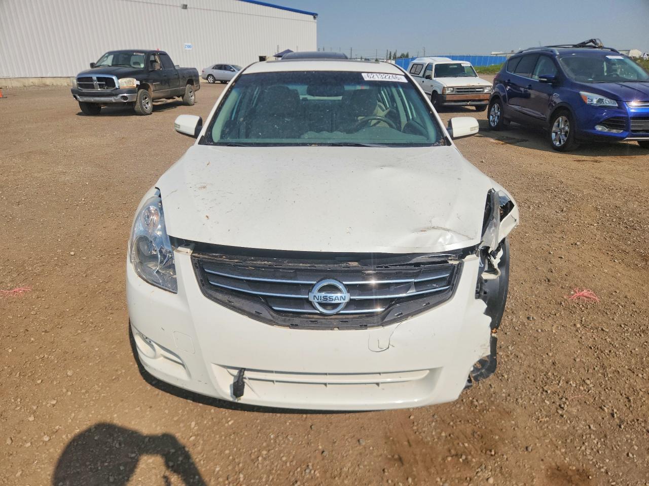 2012 Nissan Altima 2.5 White vin: 1N4AL2AP9CN543881