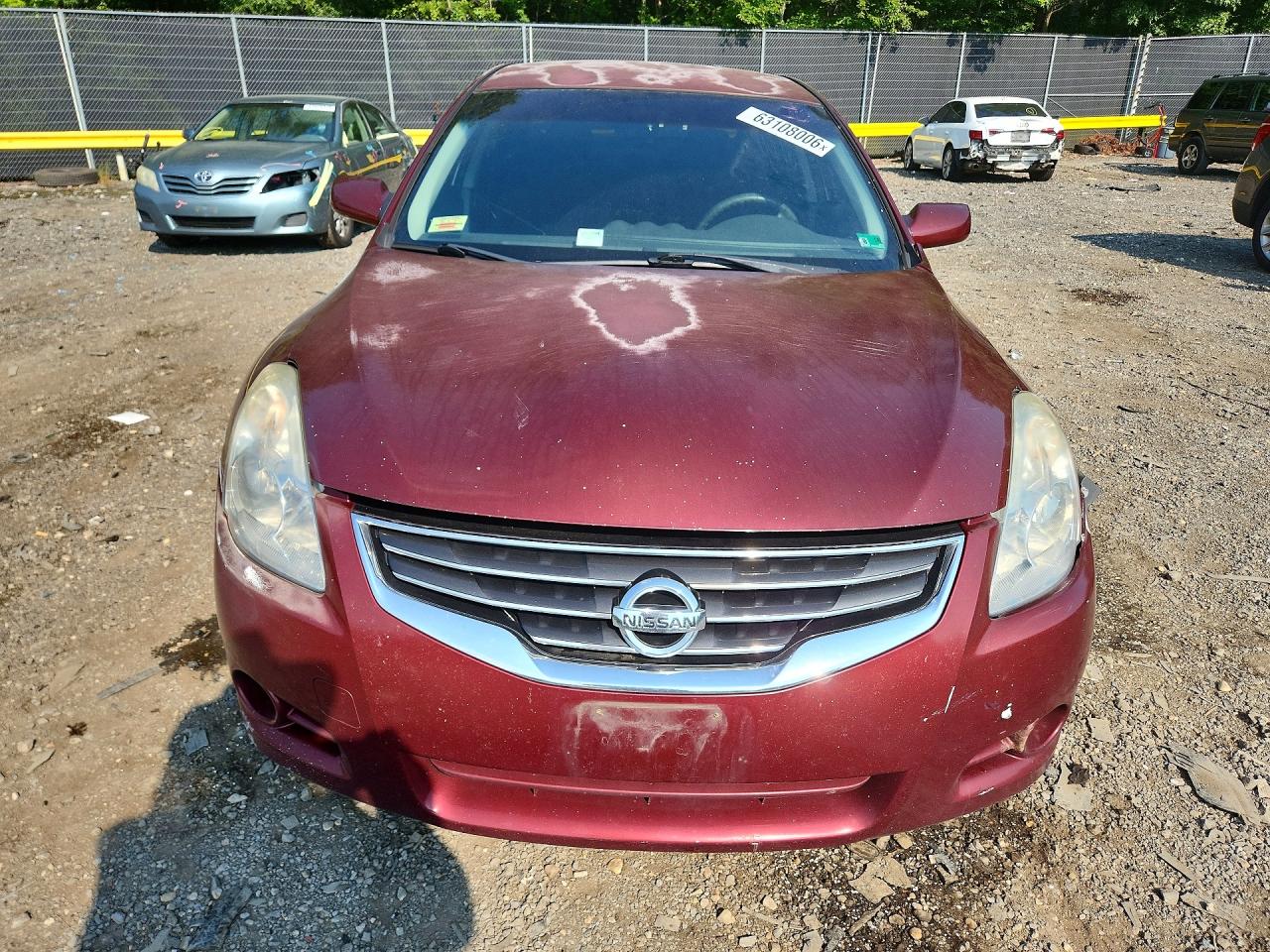 2012 Nissan Altima 2.5 Red vin: 1N4AL2AP9CN544237