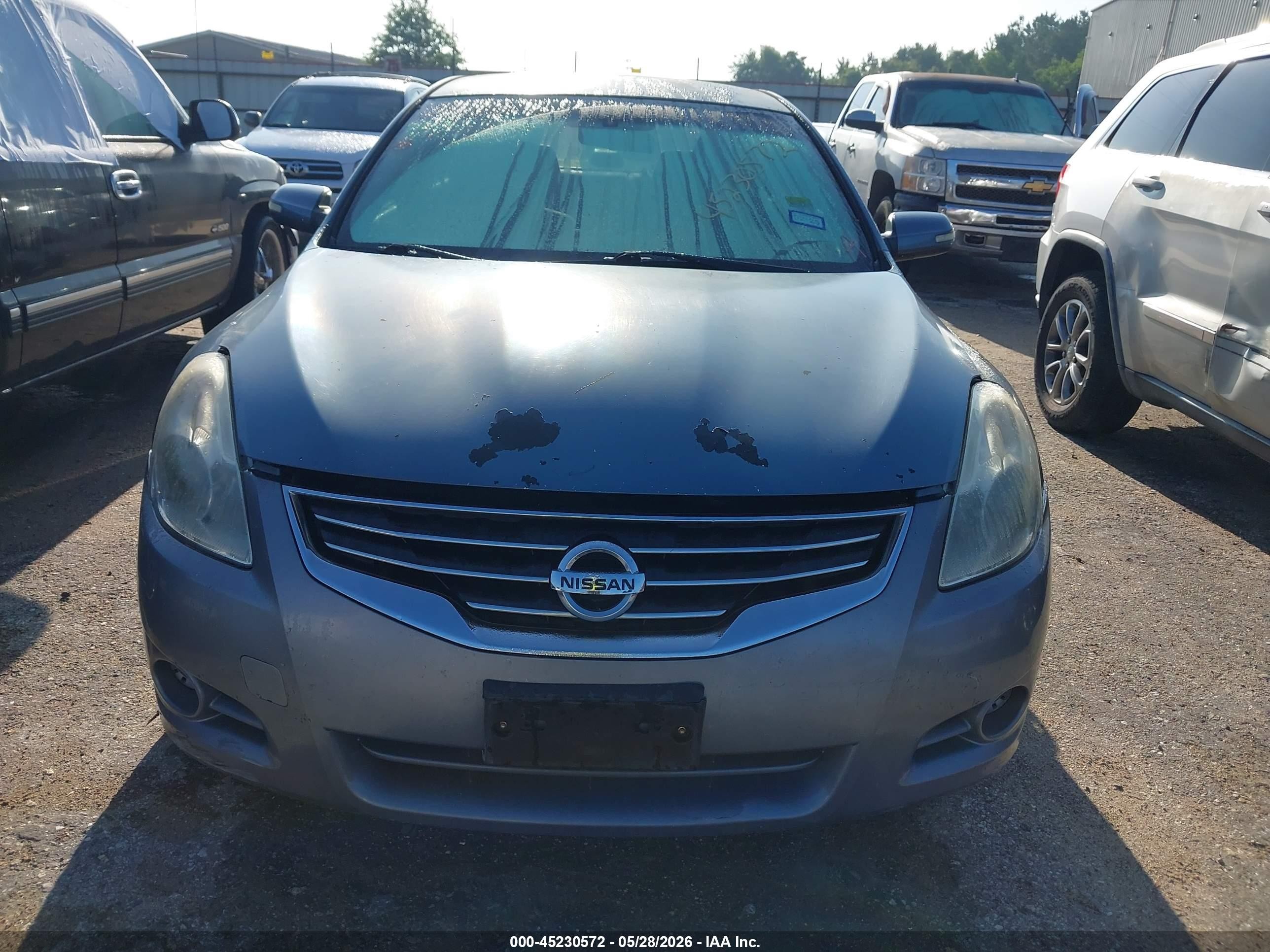 2012 Nissan Altima 2.5 S Blue vin: 1N4AL2AP9CN548093