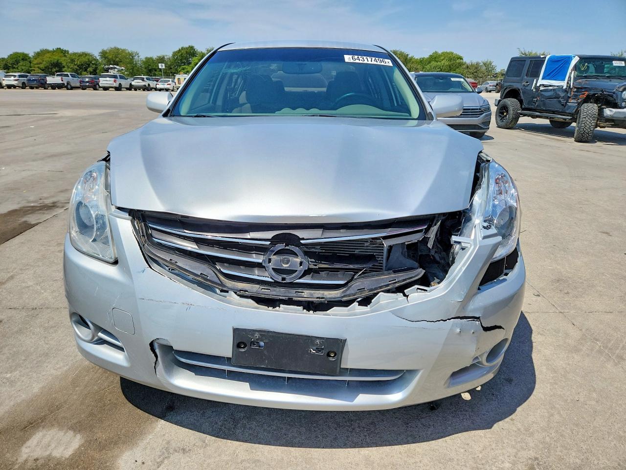 2012 Nissan Altima 2.5 Silver vin: 1N4AL2AP9CN556047