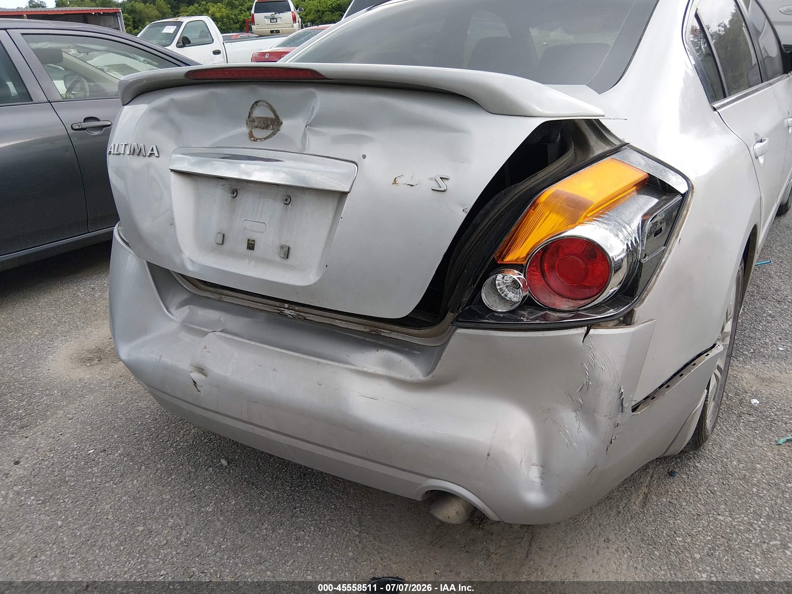 2012 Nissan Altima 2.5 S Silver vin: 1N4AL2AP9CN556436